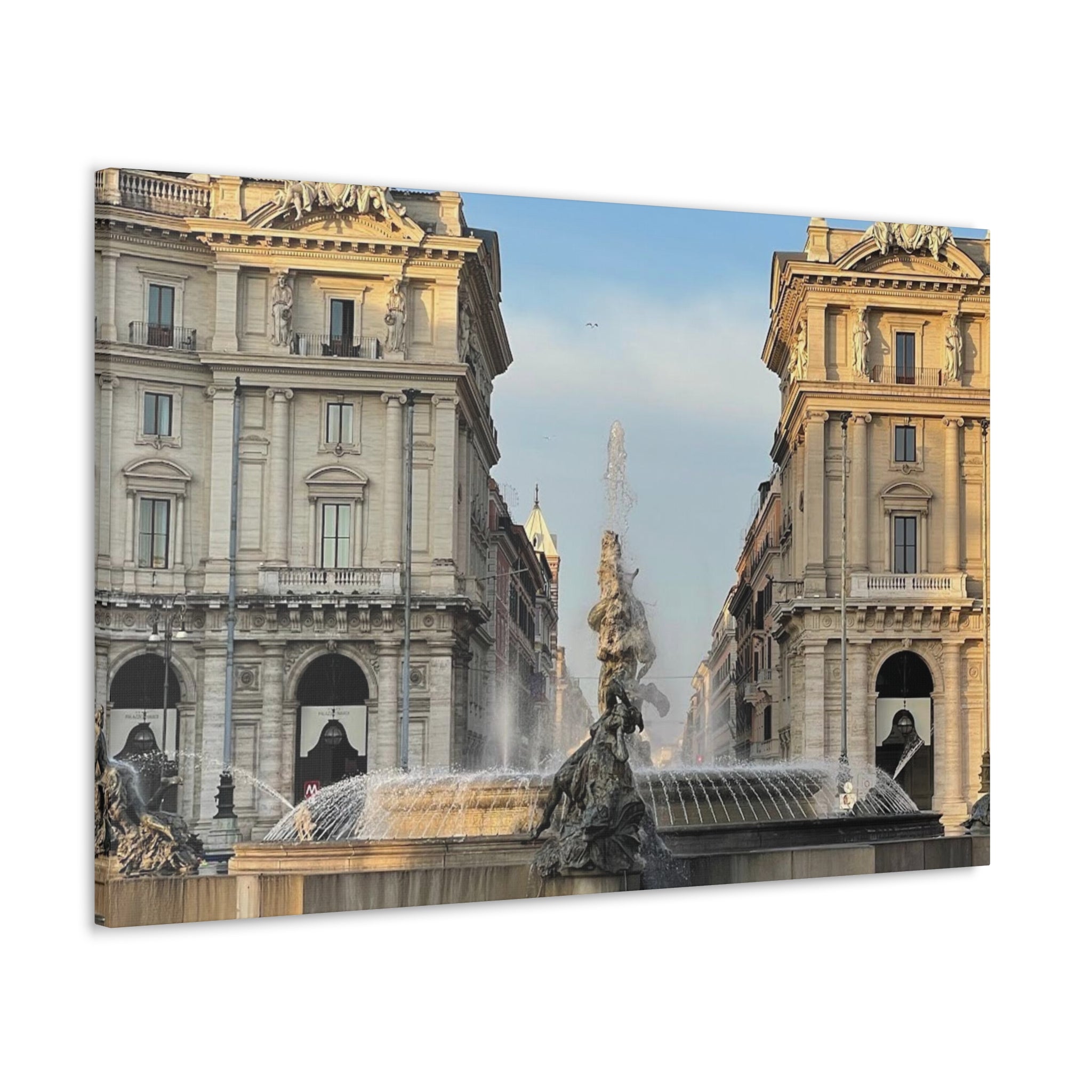 Rome Italy Canvas Wrap