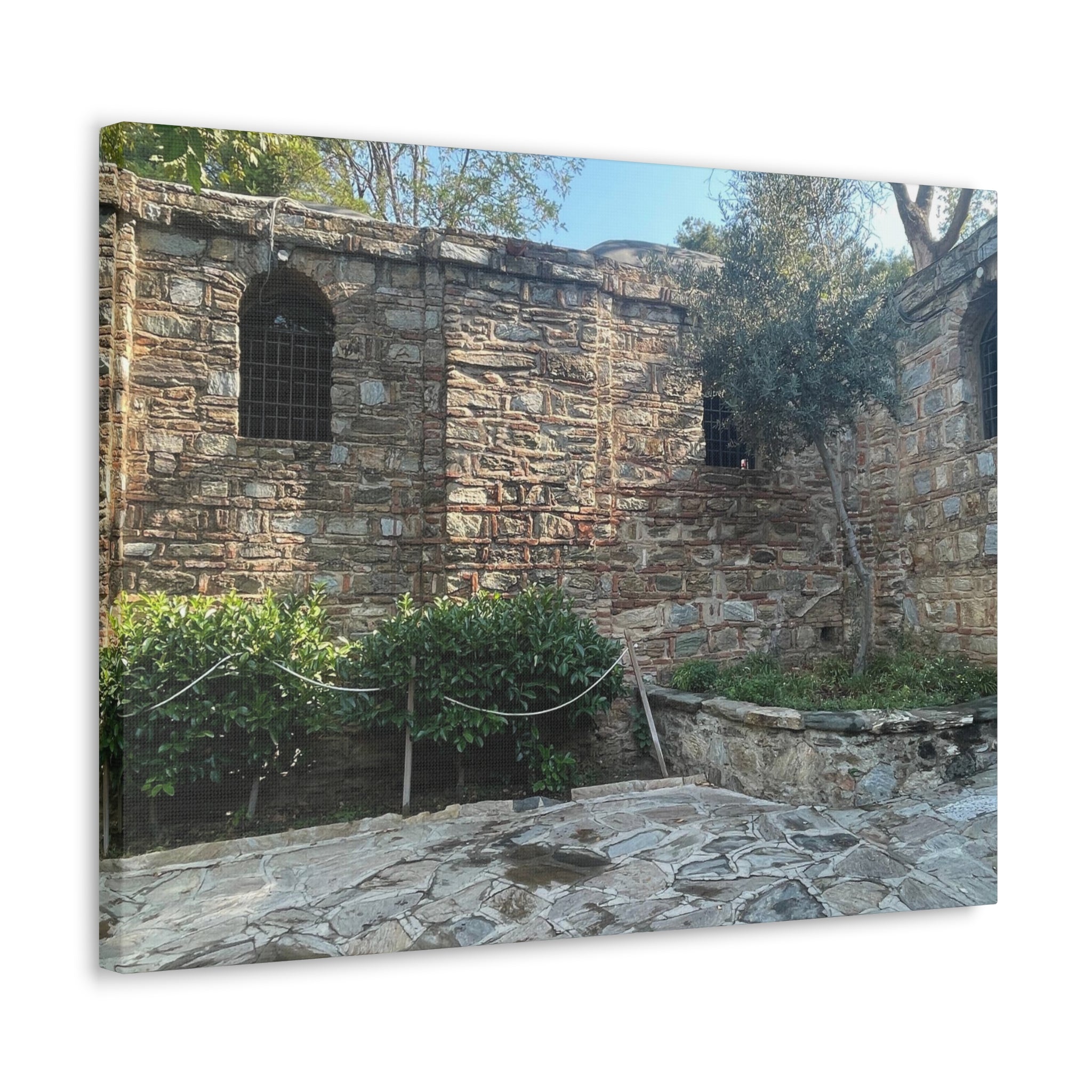 Mary's Home Ephesus Turkey Canvas Wrap