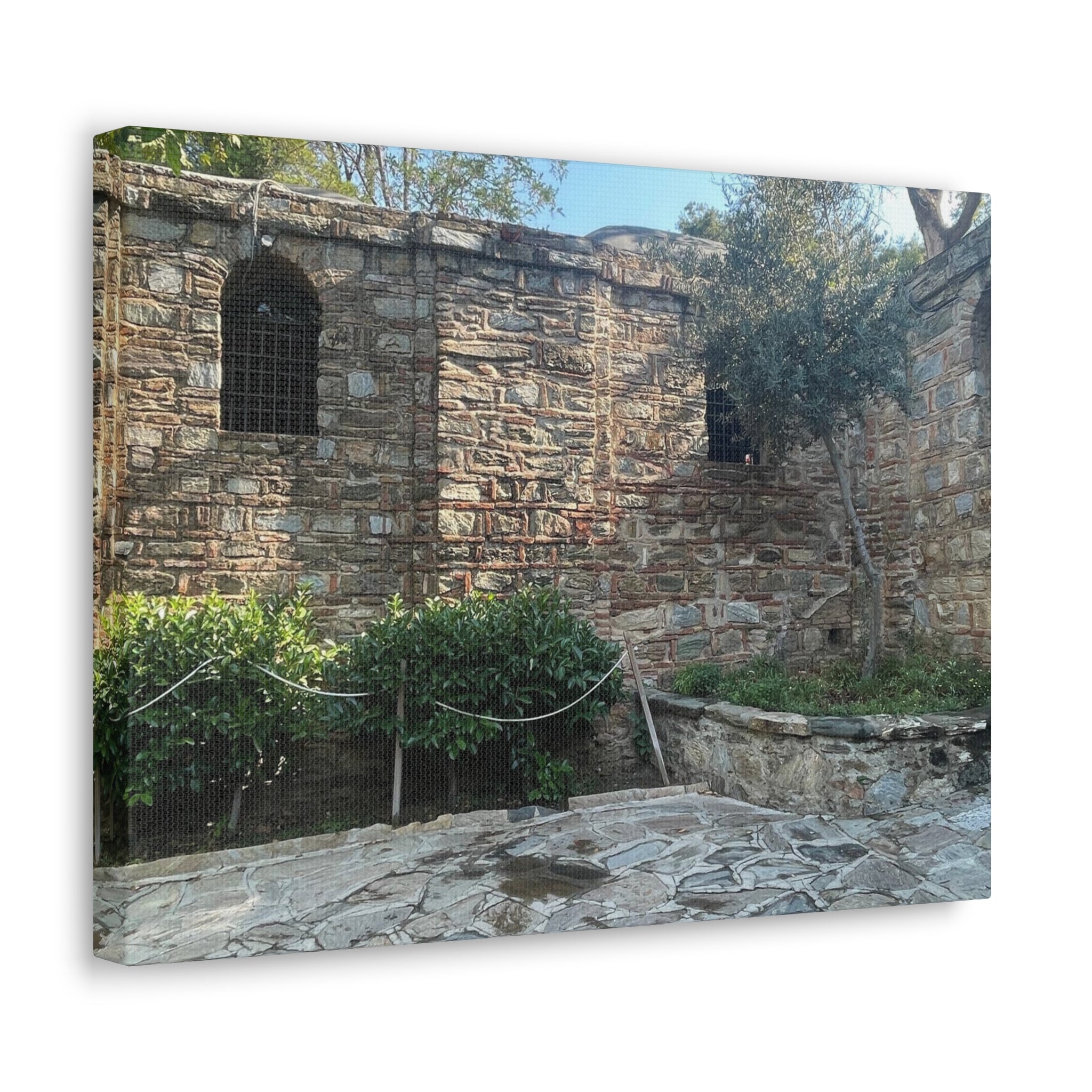 Mary's Home Ephesus Turkey Canvas Wrap