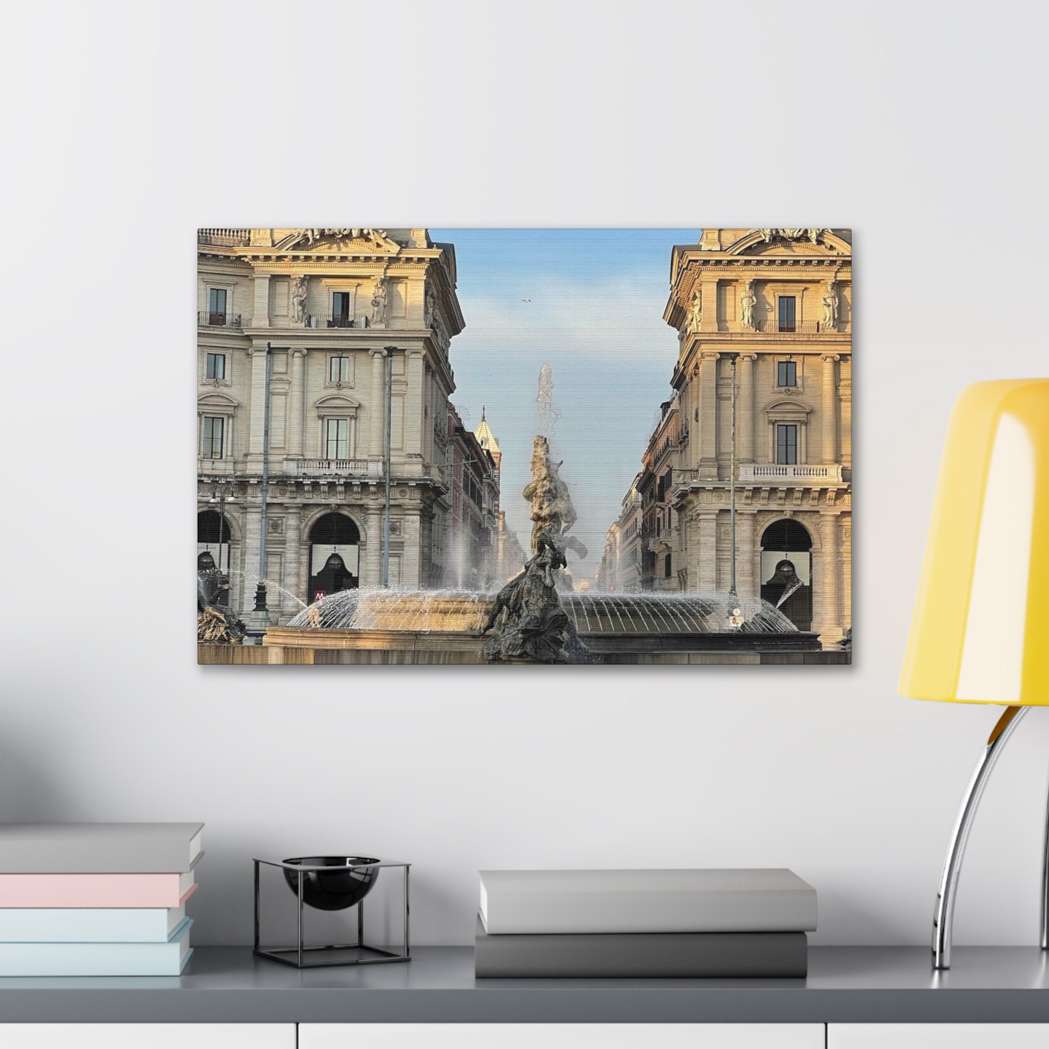 Rome Italy Canvas Wrap