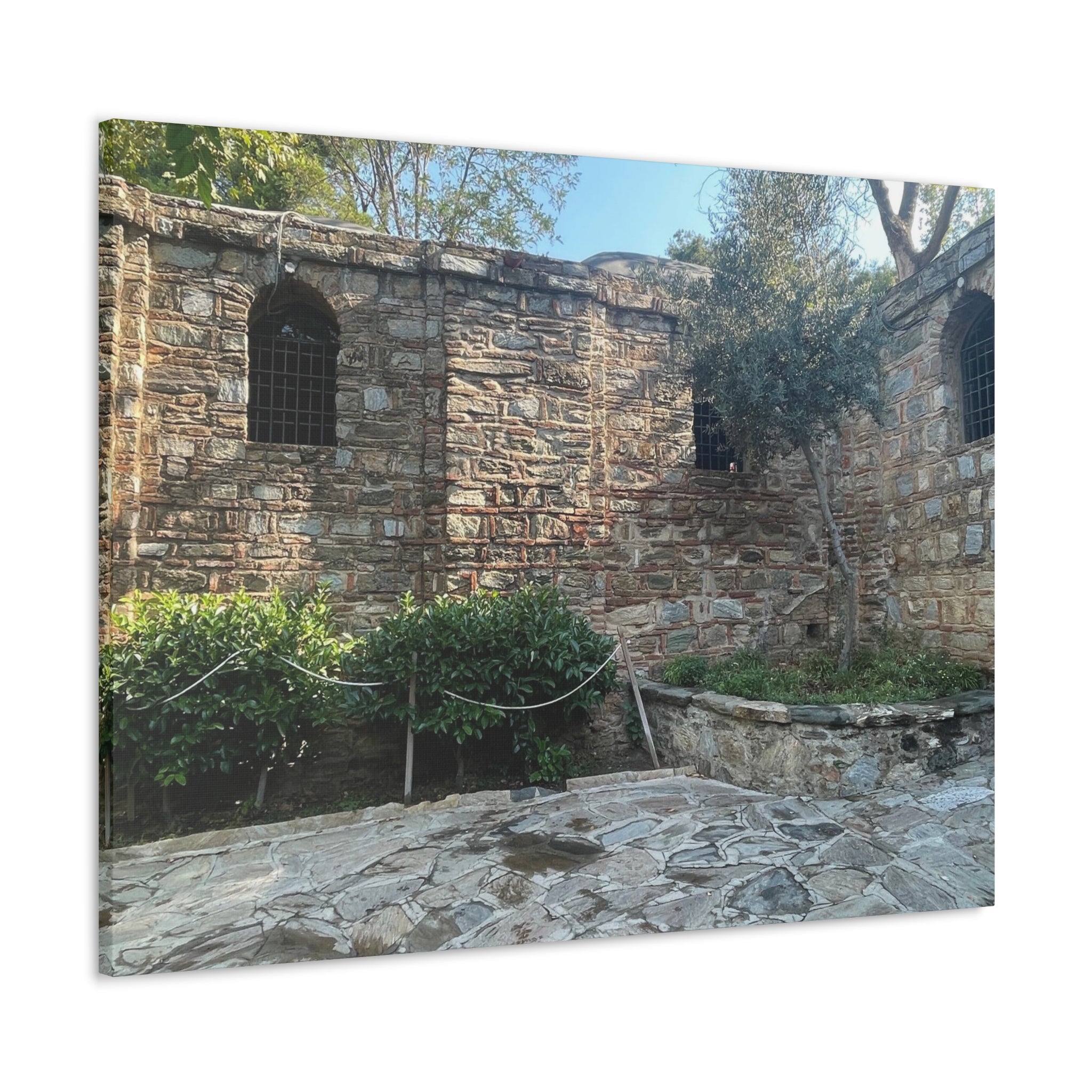 Mary's Home Ephesus Turkey Canvas Wrap