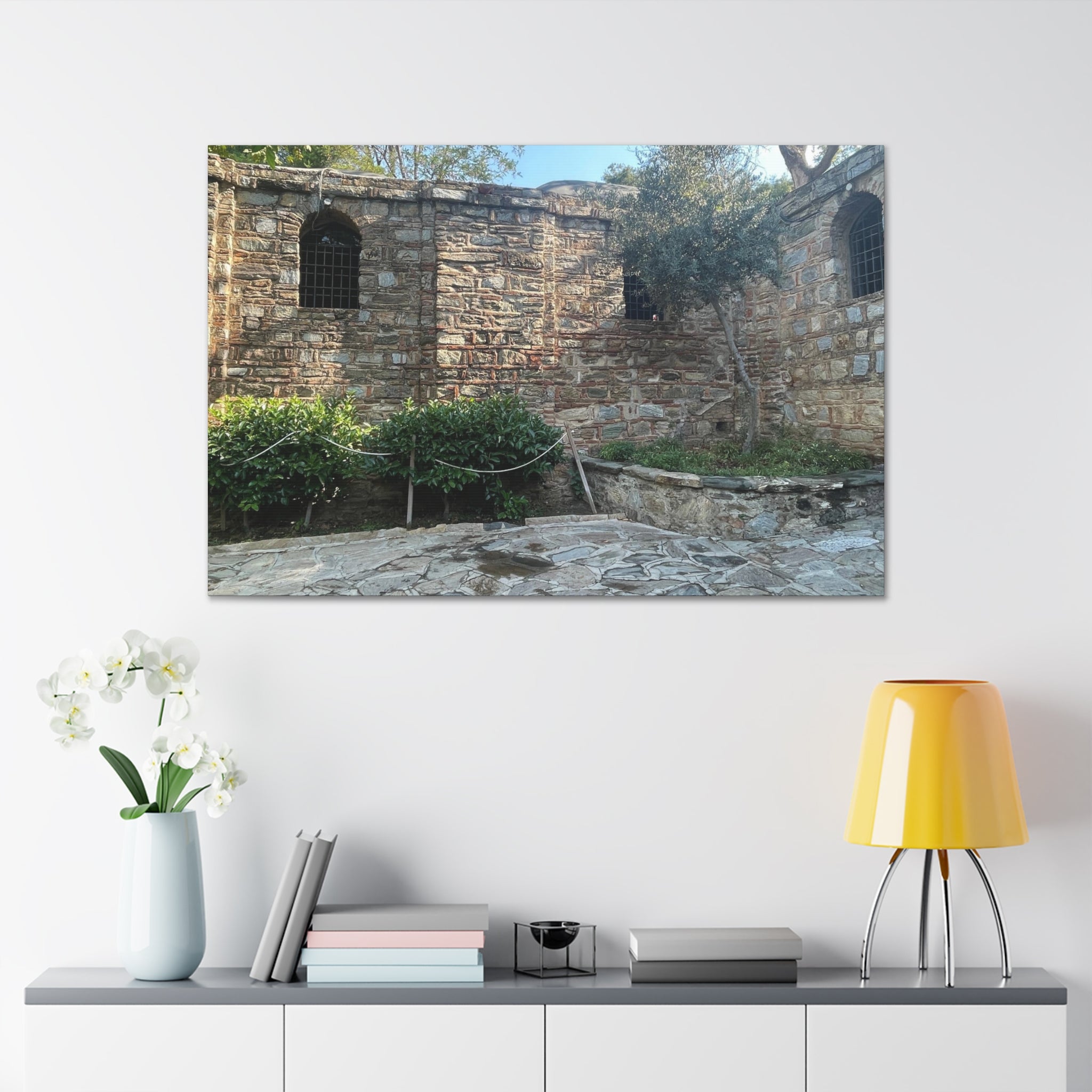 Mary's Home Ephesus Turkey Canvas Wrap