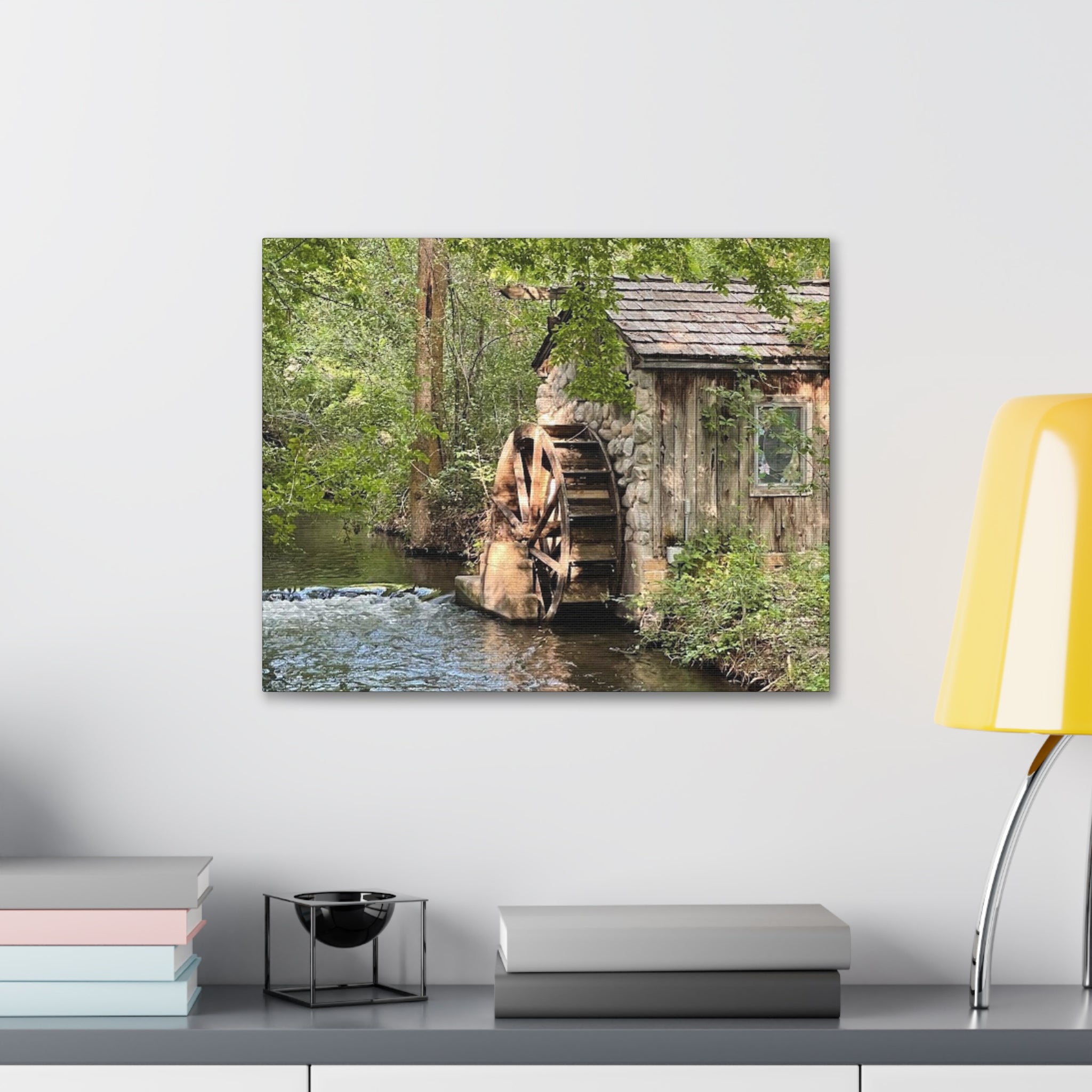 Old Wooden Mill Canvas Wrap