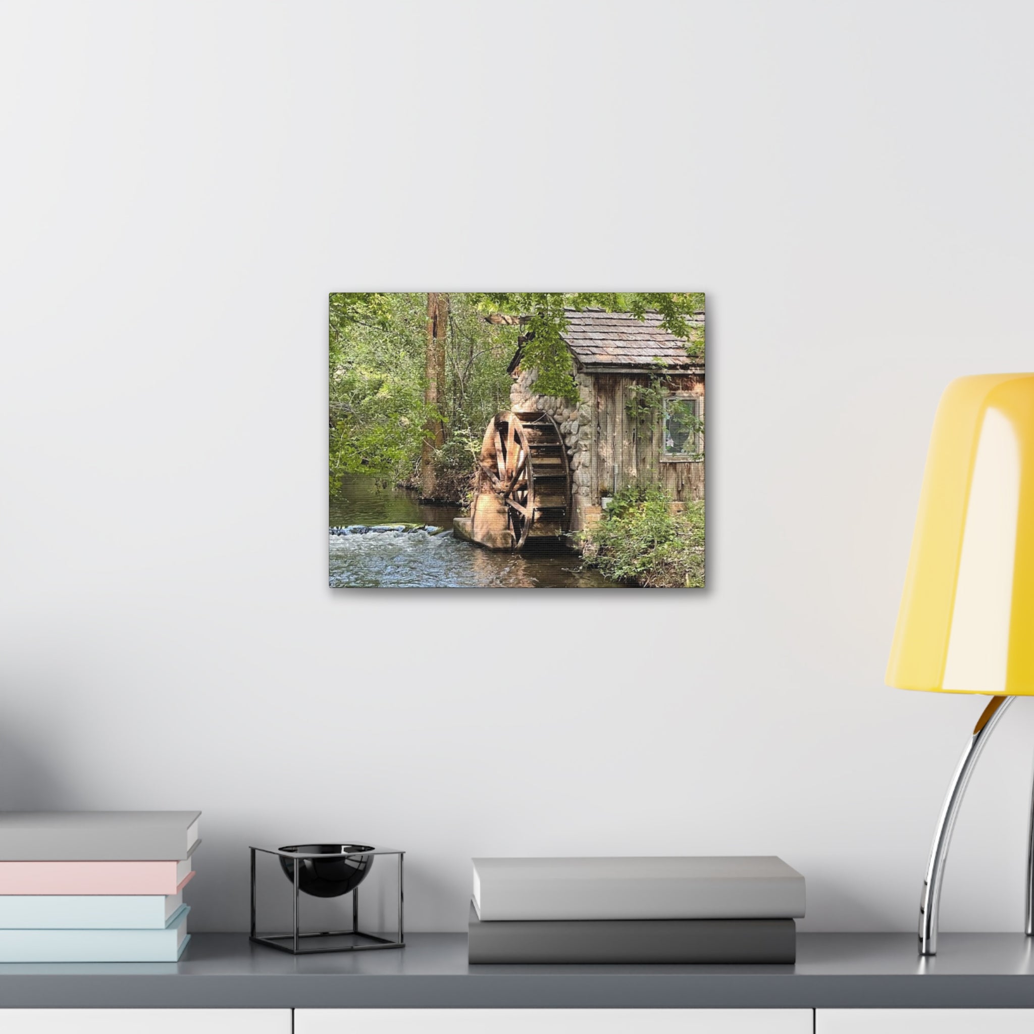 Old Wooden Mill Canvas Wrap