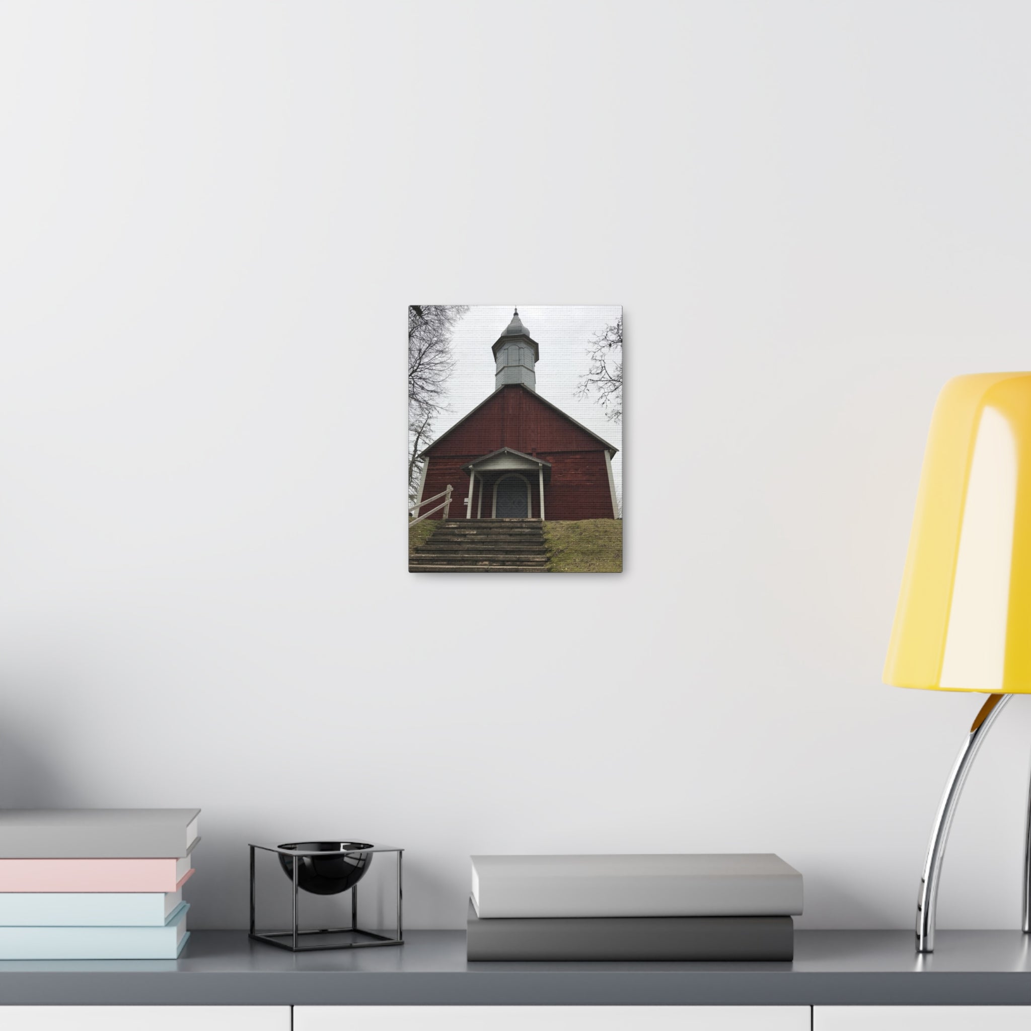 Latvia Church Canvas Wrap