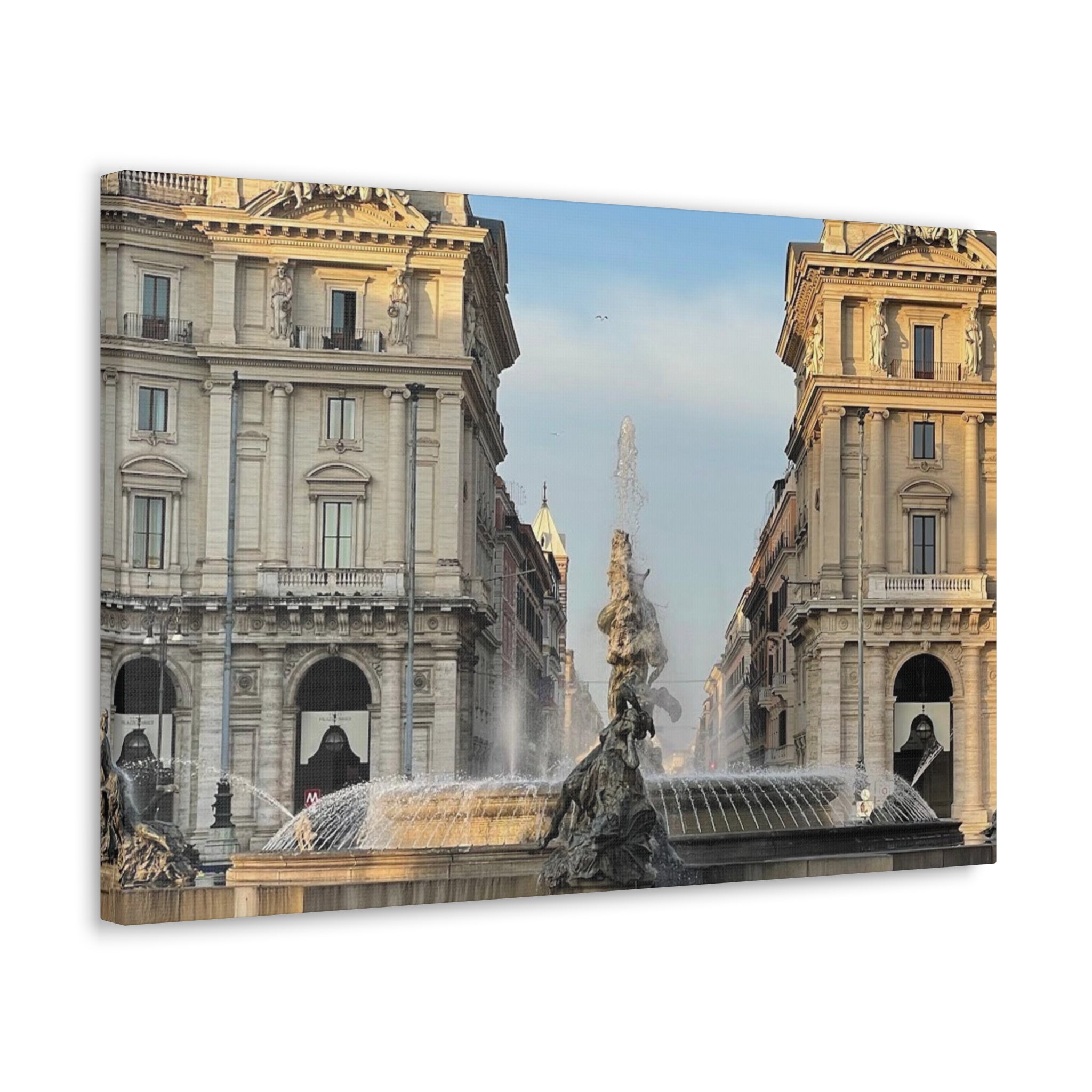 Rome Italy Canvas Wrap