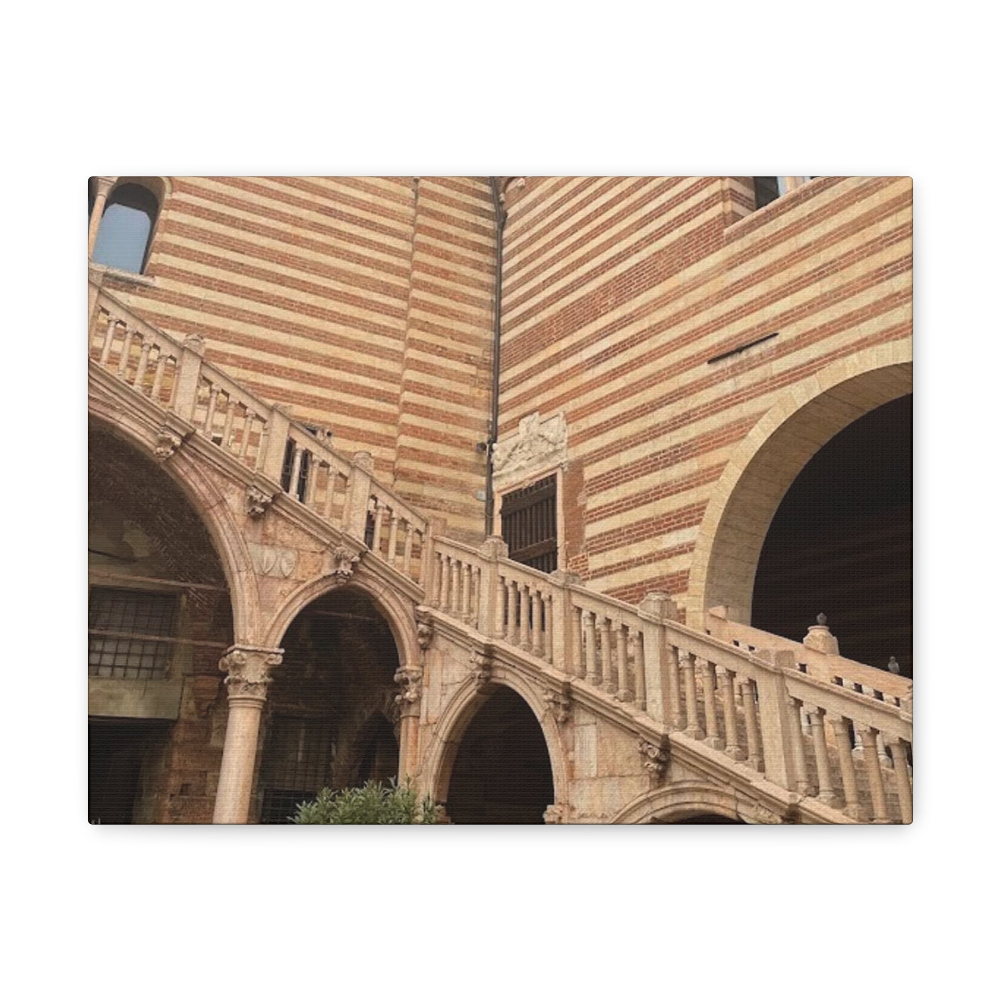 Verona Staircase Canvas Wrap