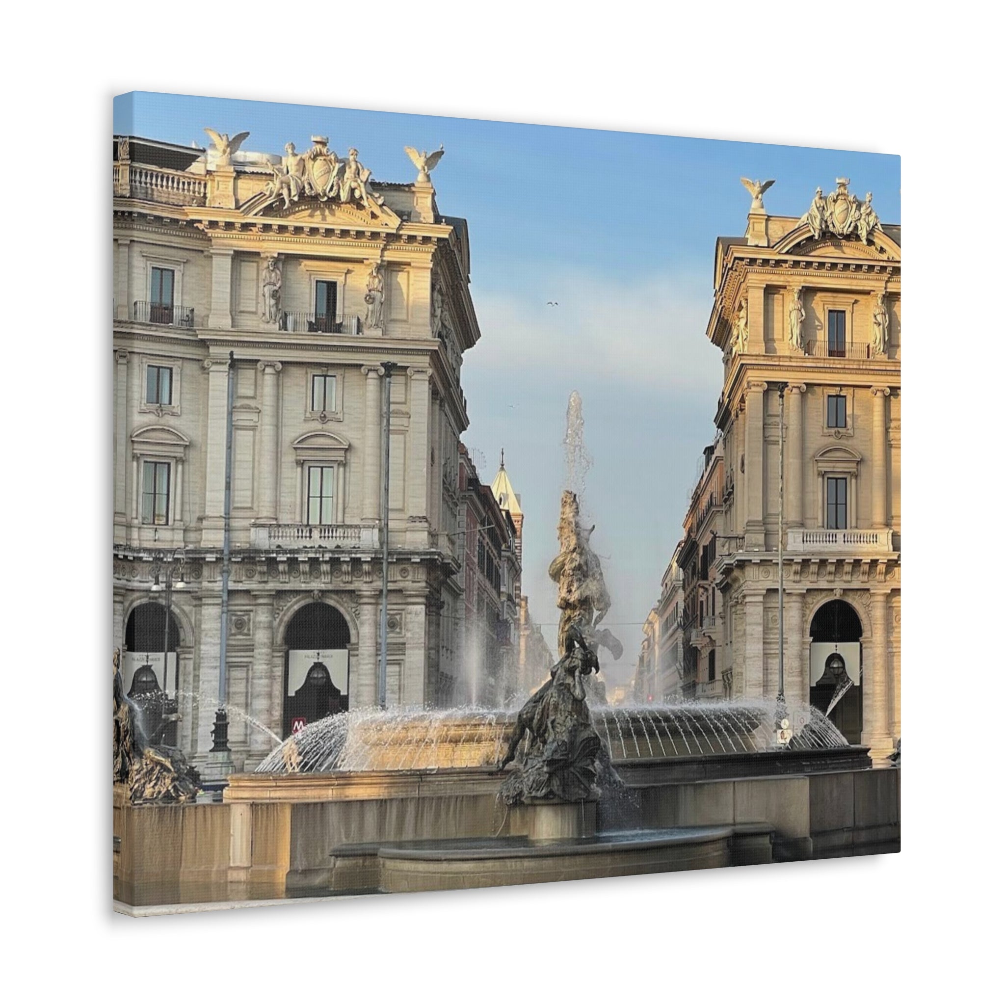 Rome Italy Canvas Wrap