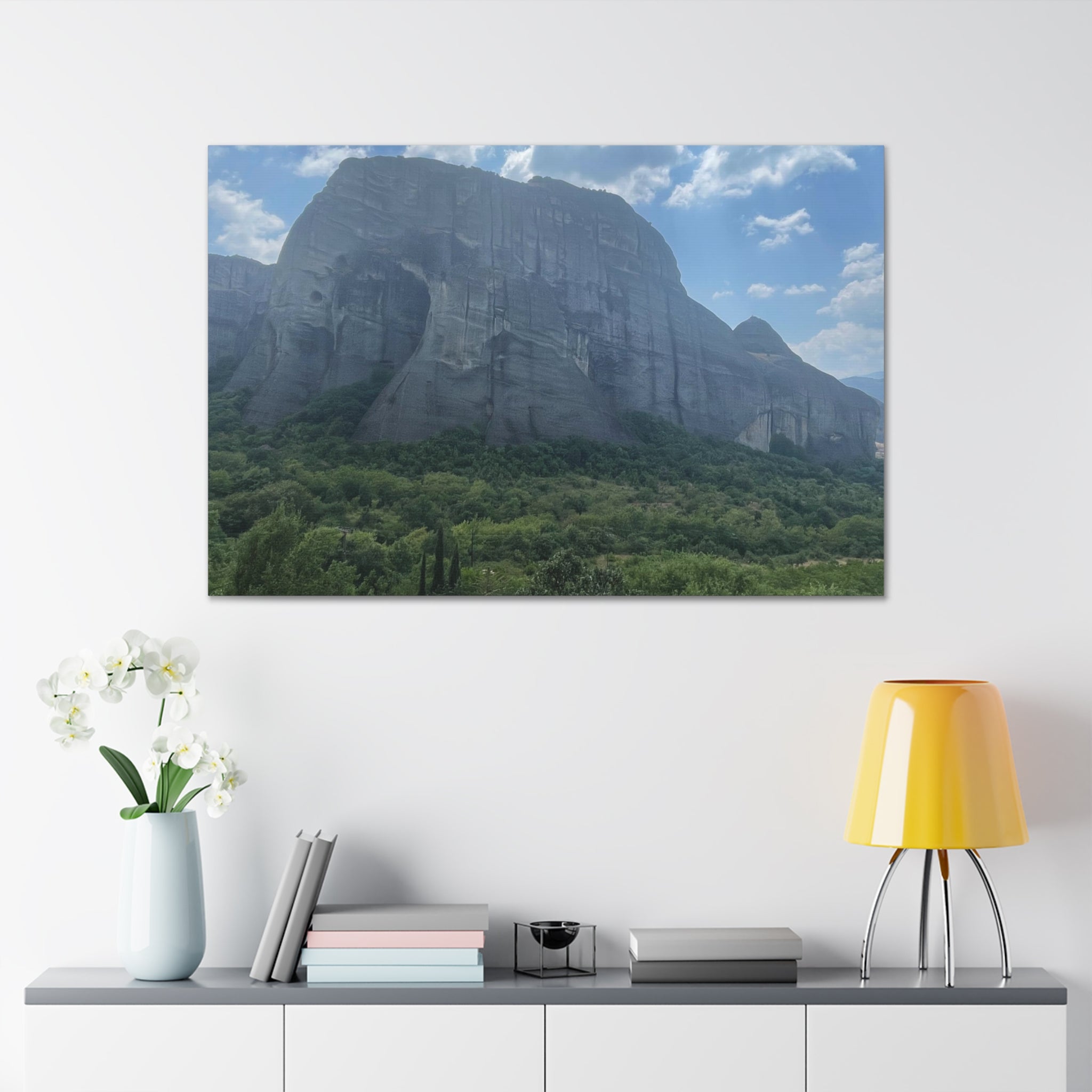 Meteora Greece Canvas Wrap