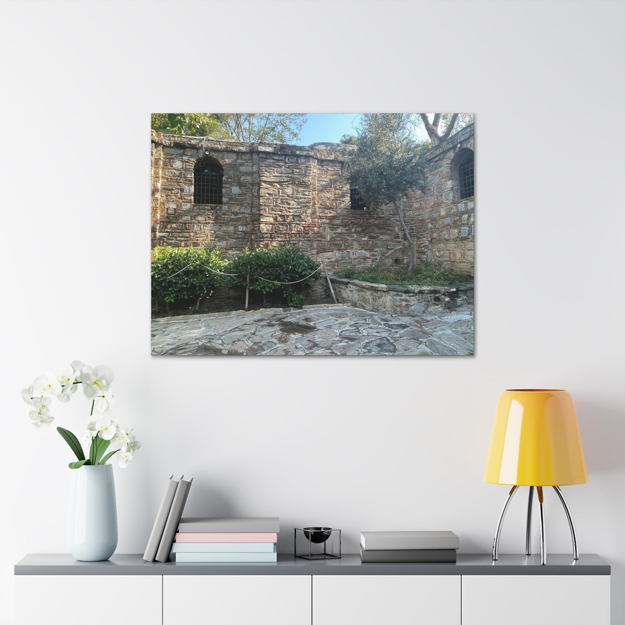 Mary's Home Ephesus Turkey Canvas Wrap