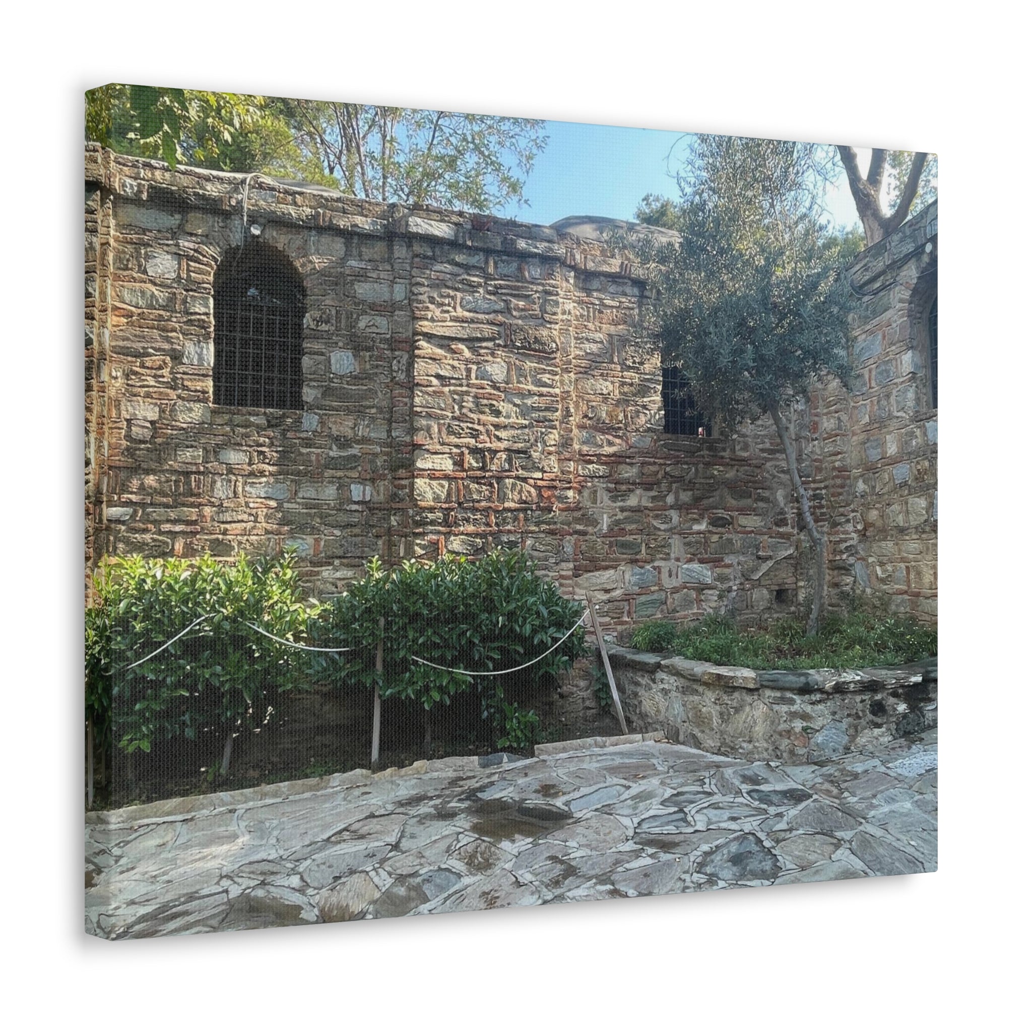 Mary's Home Ephesus Turkey Canvas Wrap