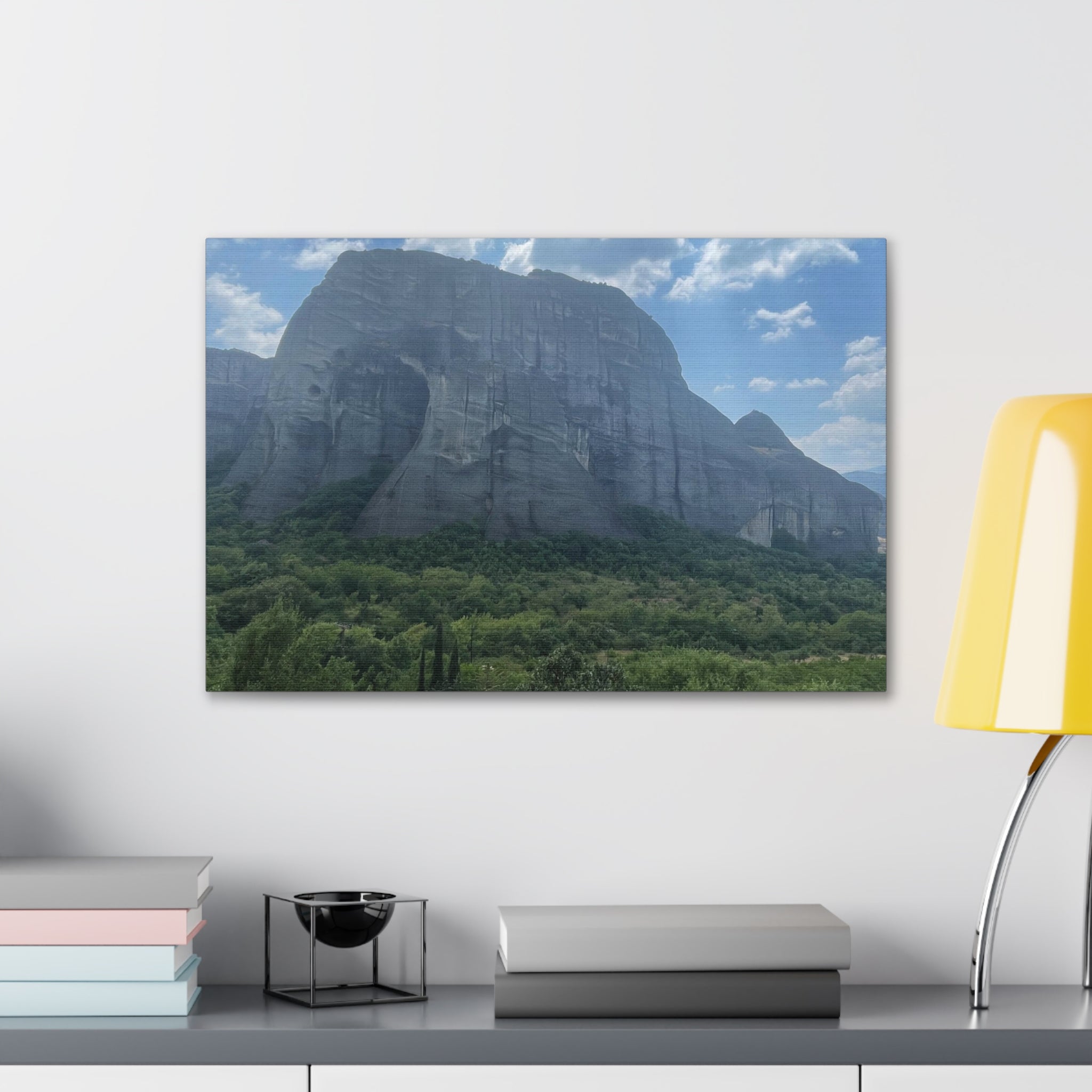 Meteora Greece Canvas Wrap