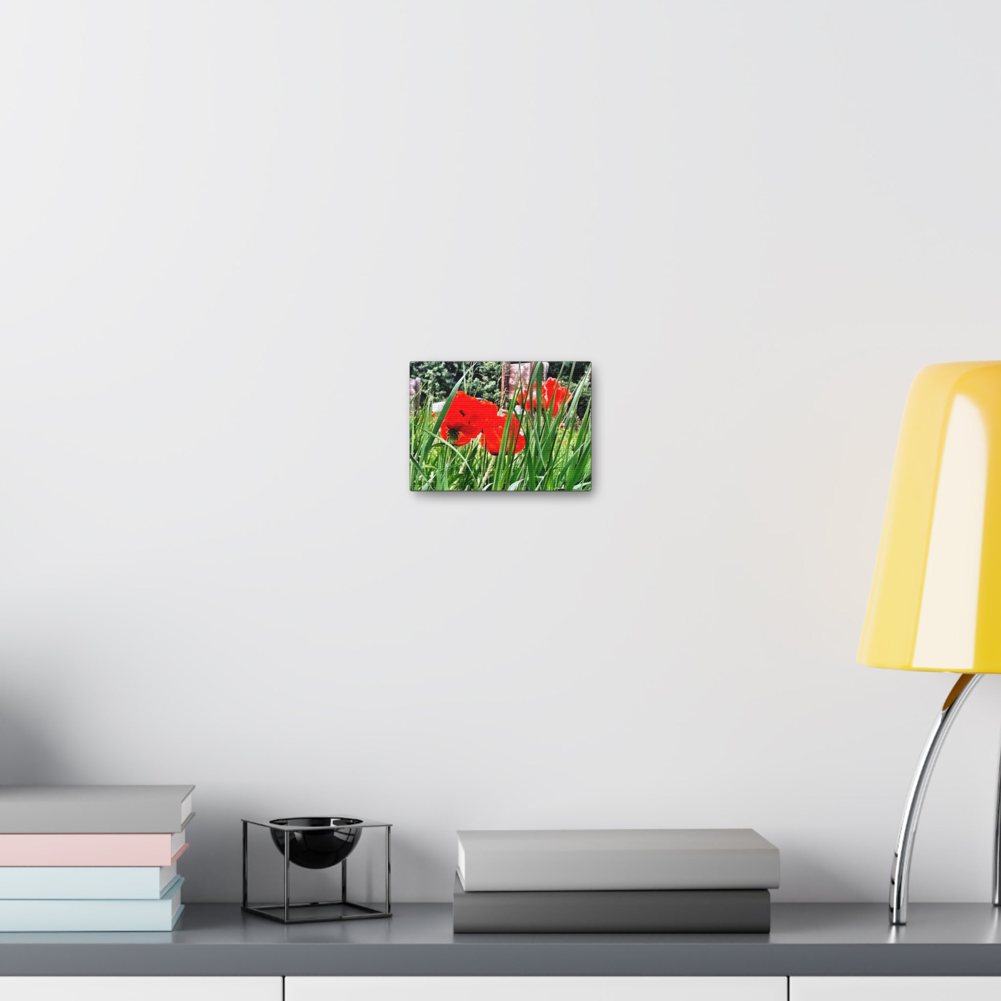 Utah Poppies Canvas Wrap