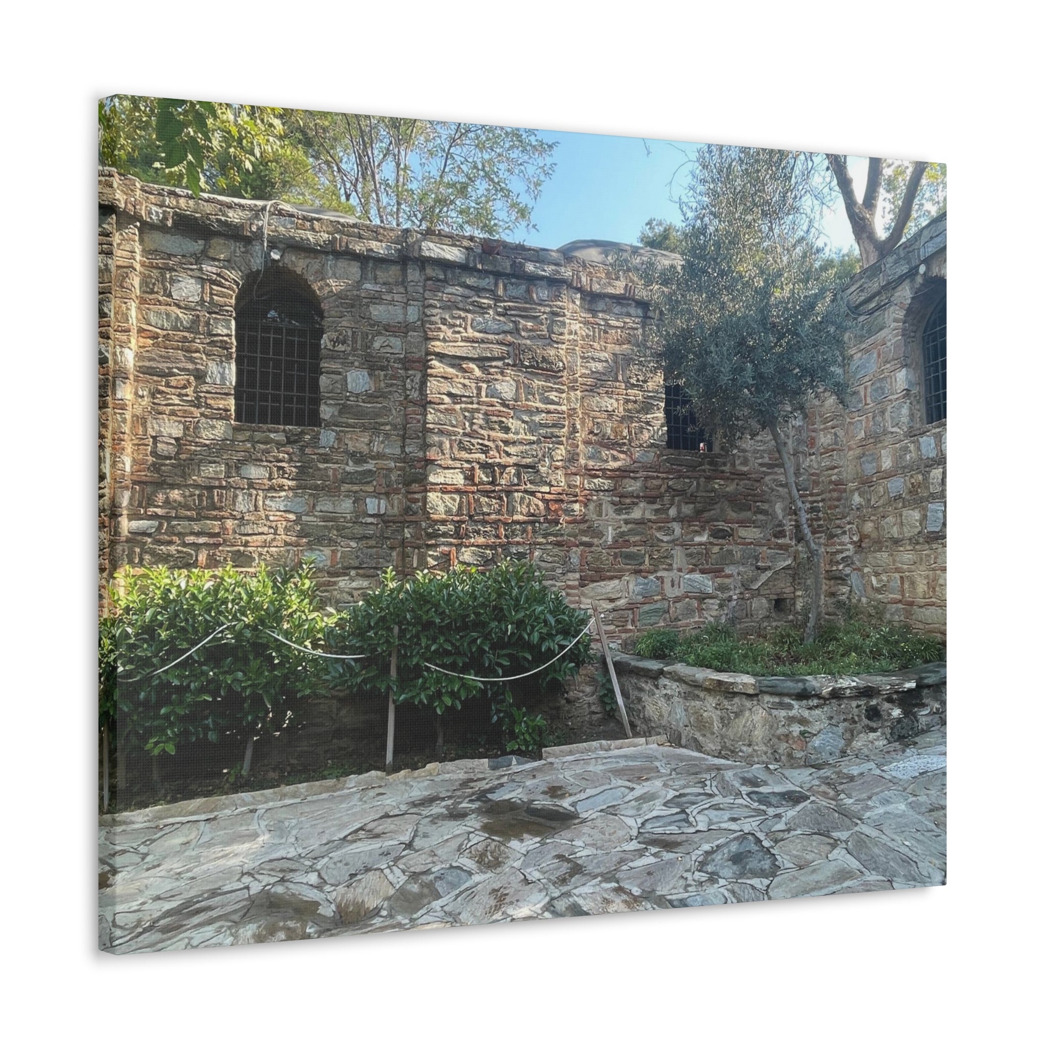 Mary's Home Ephesus Turkey Canvas Wrap