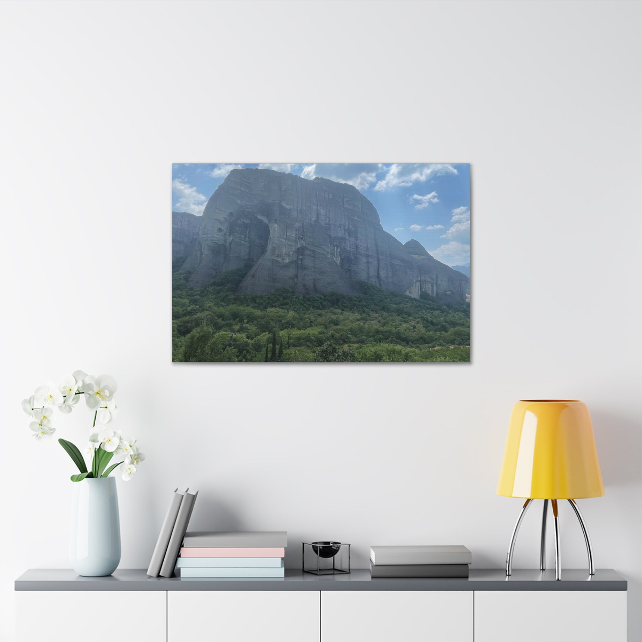 Meteora Greece Canvas Wrap