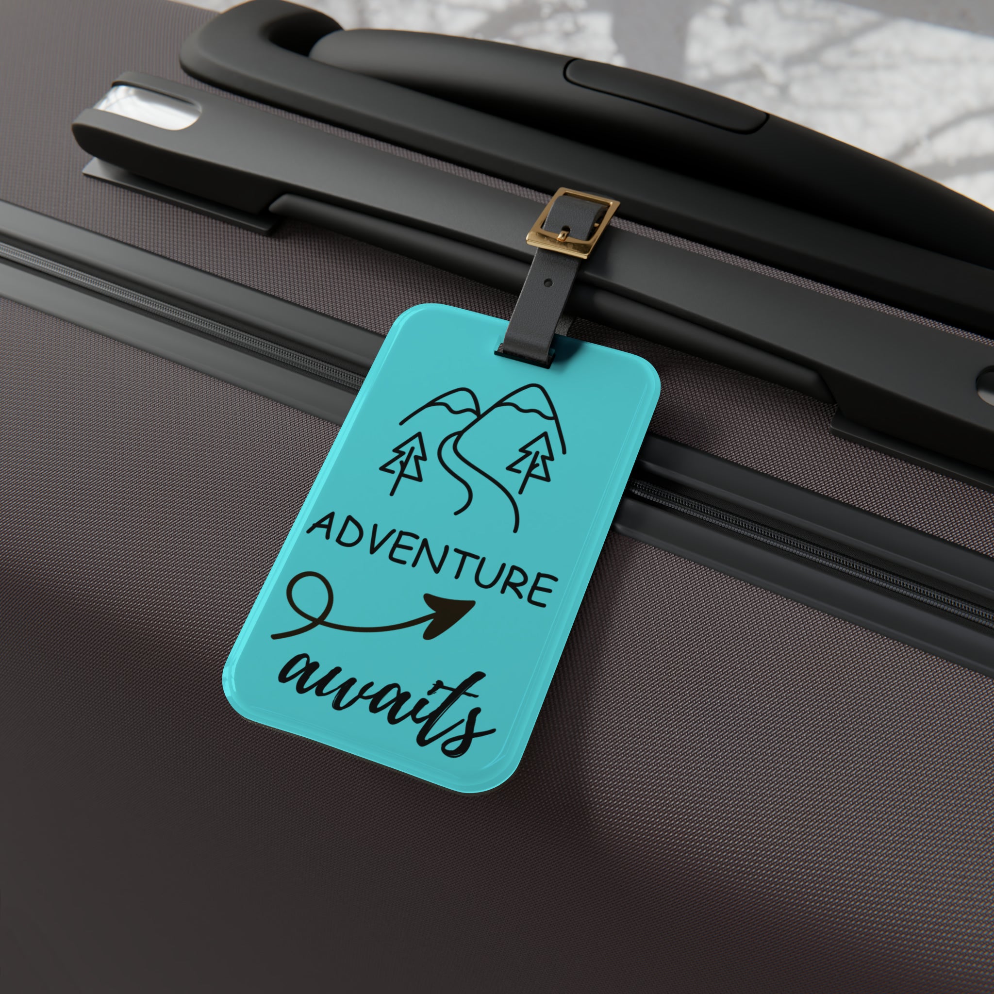 Mountain Adventure Awaits Luggage Tag