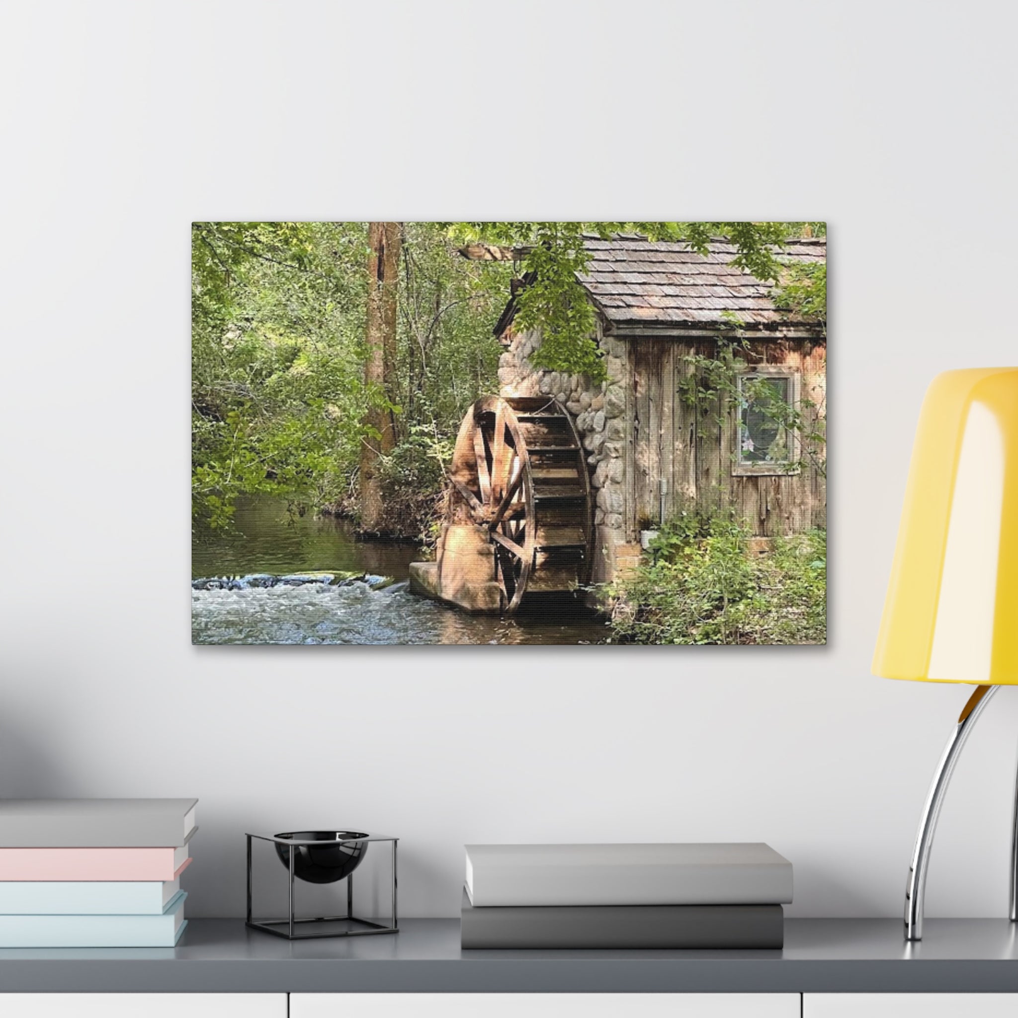 Old Wooden Mill Canvas Wrap