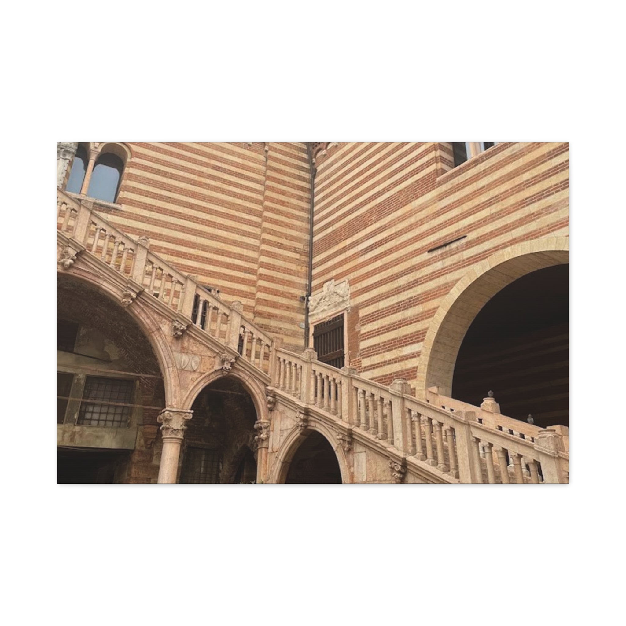 Verona Staircase Canvas Wrap