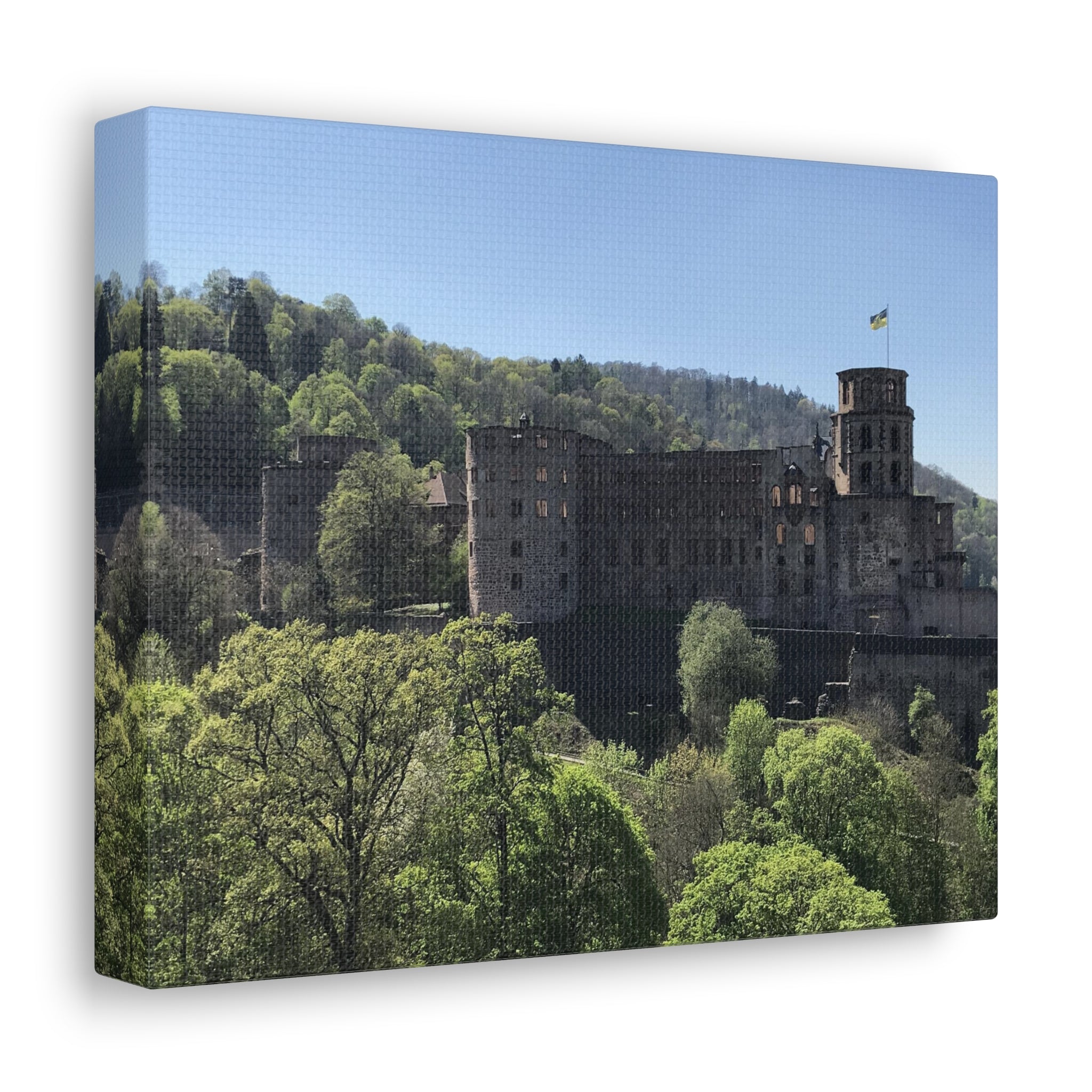 Heidelberg Castle Canvas Wrap