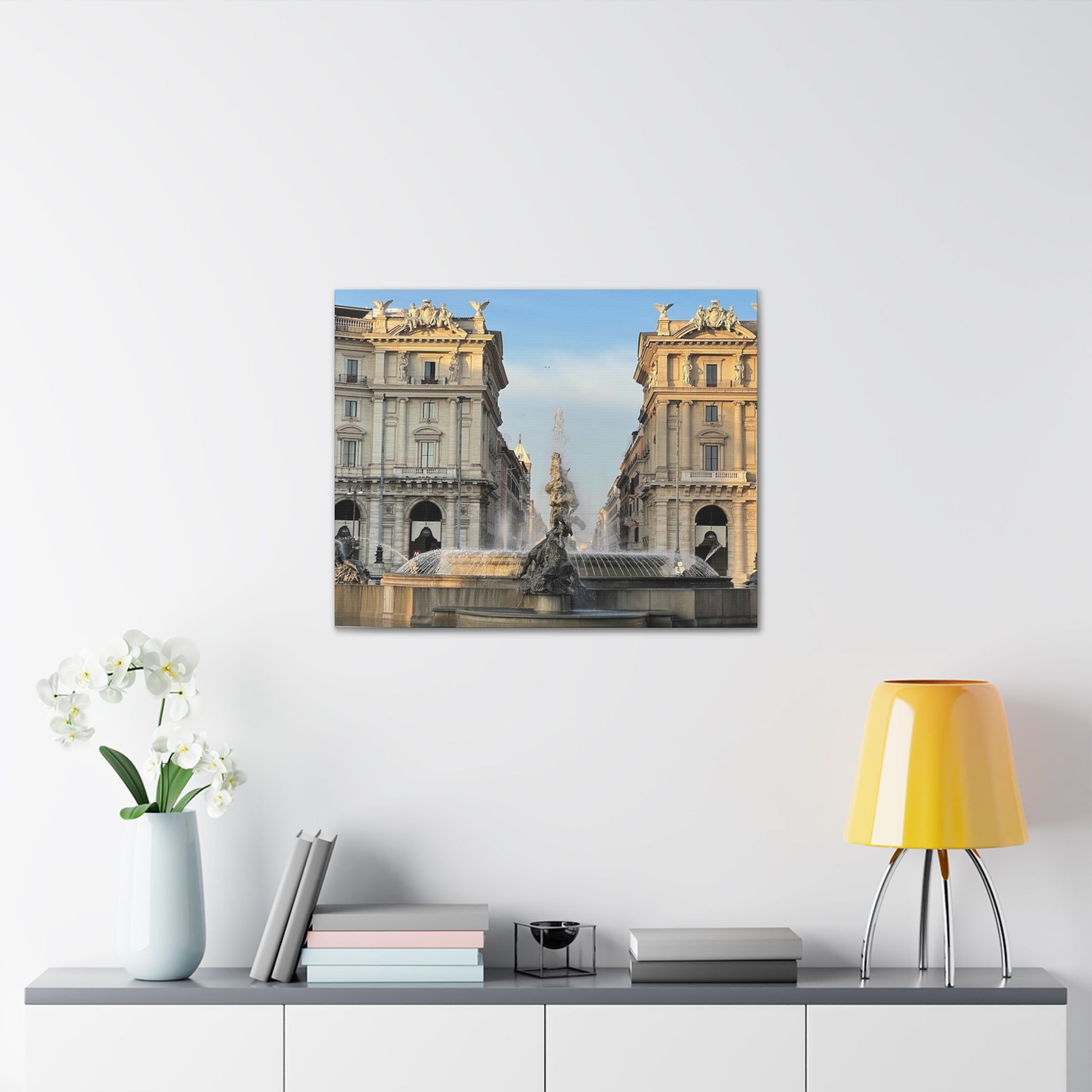 Rome Italy Canvas Wrap