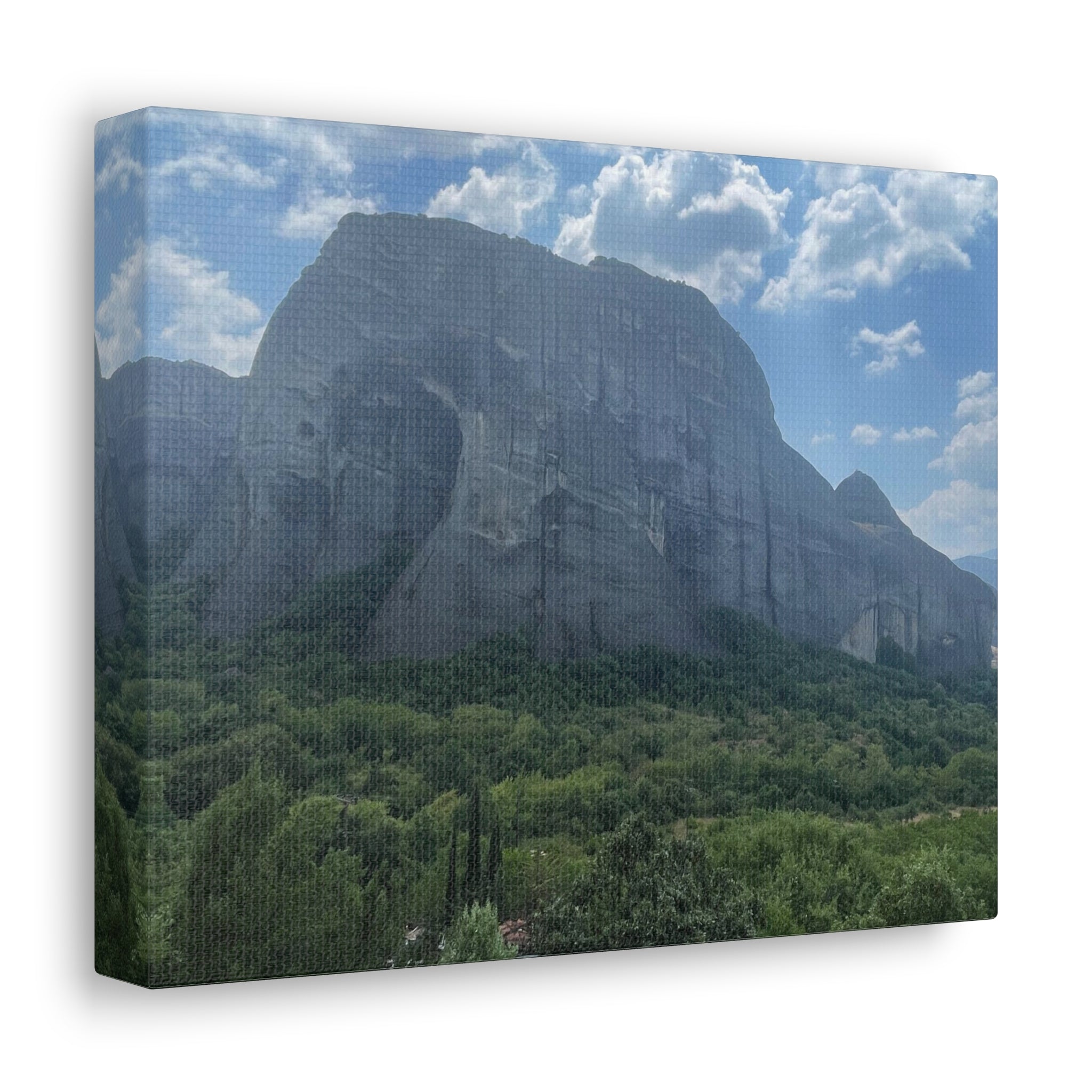 Meteora Greece Canvas Wrap