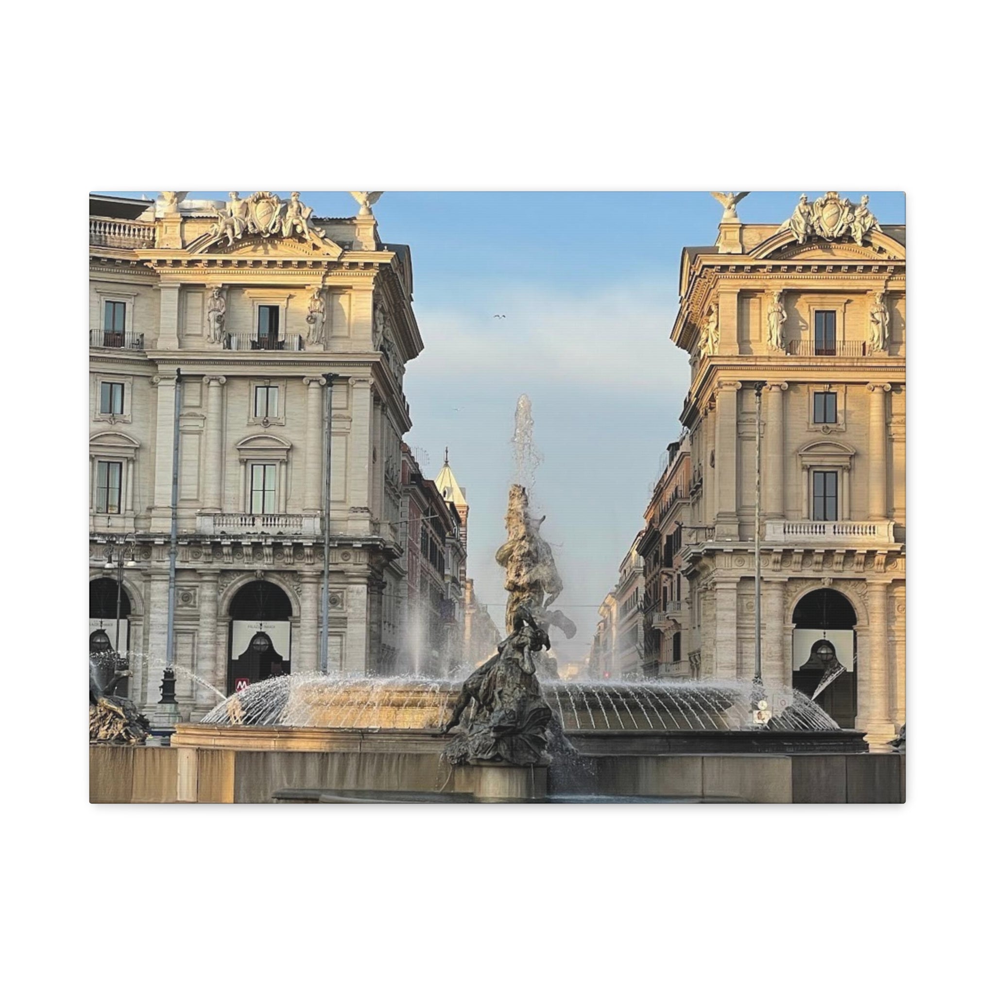 Rome Italy Canvas Wrap