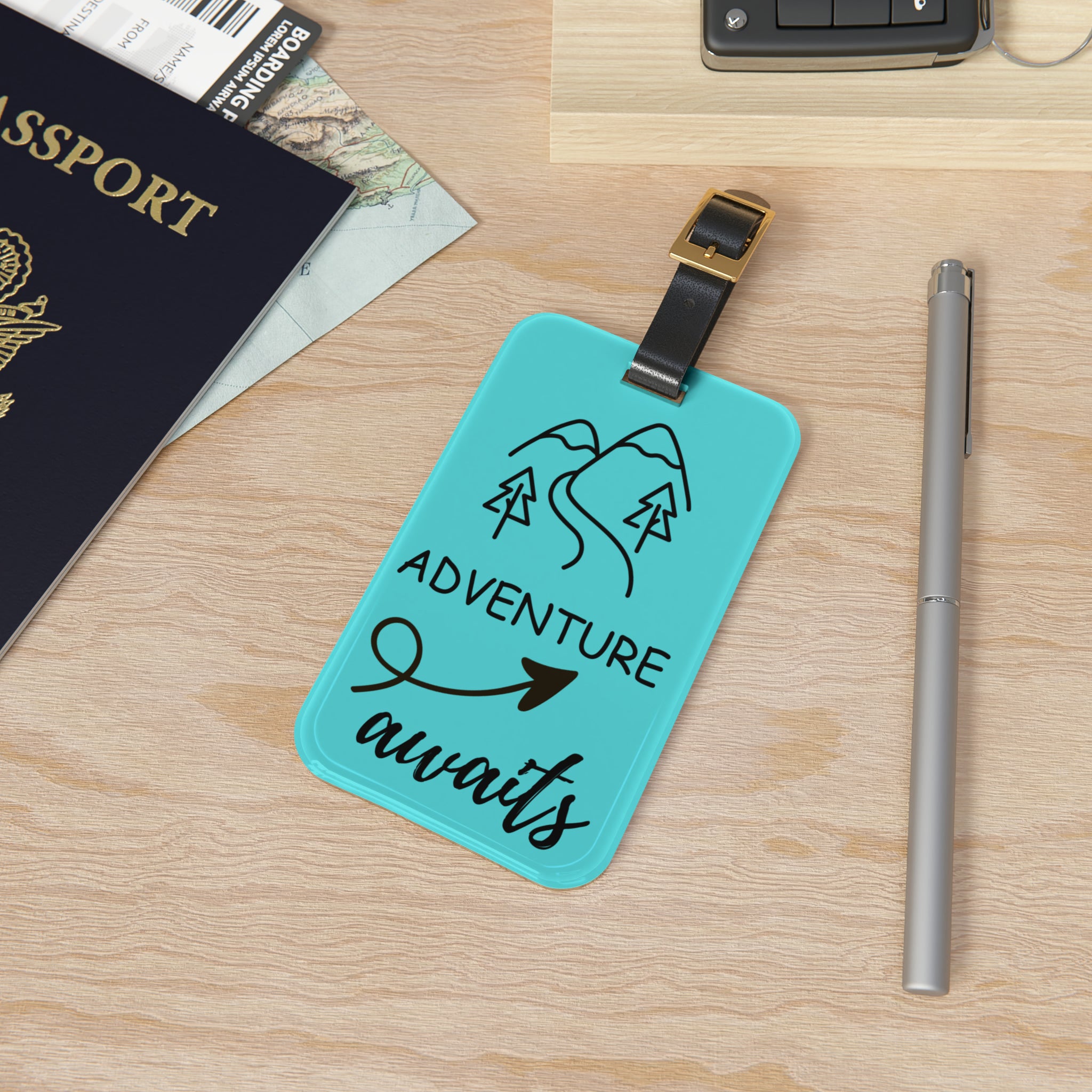 Mountain Adventure Awaits Luggage Tag