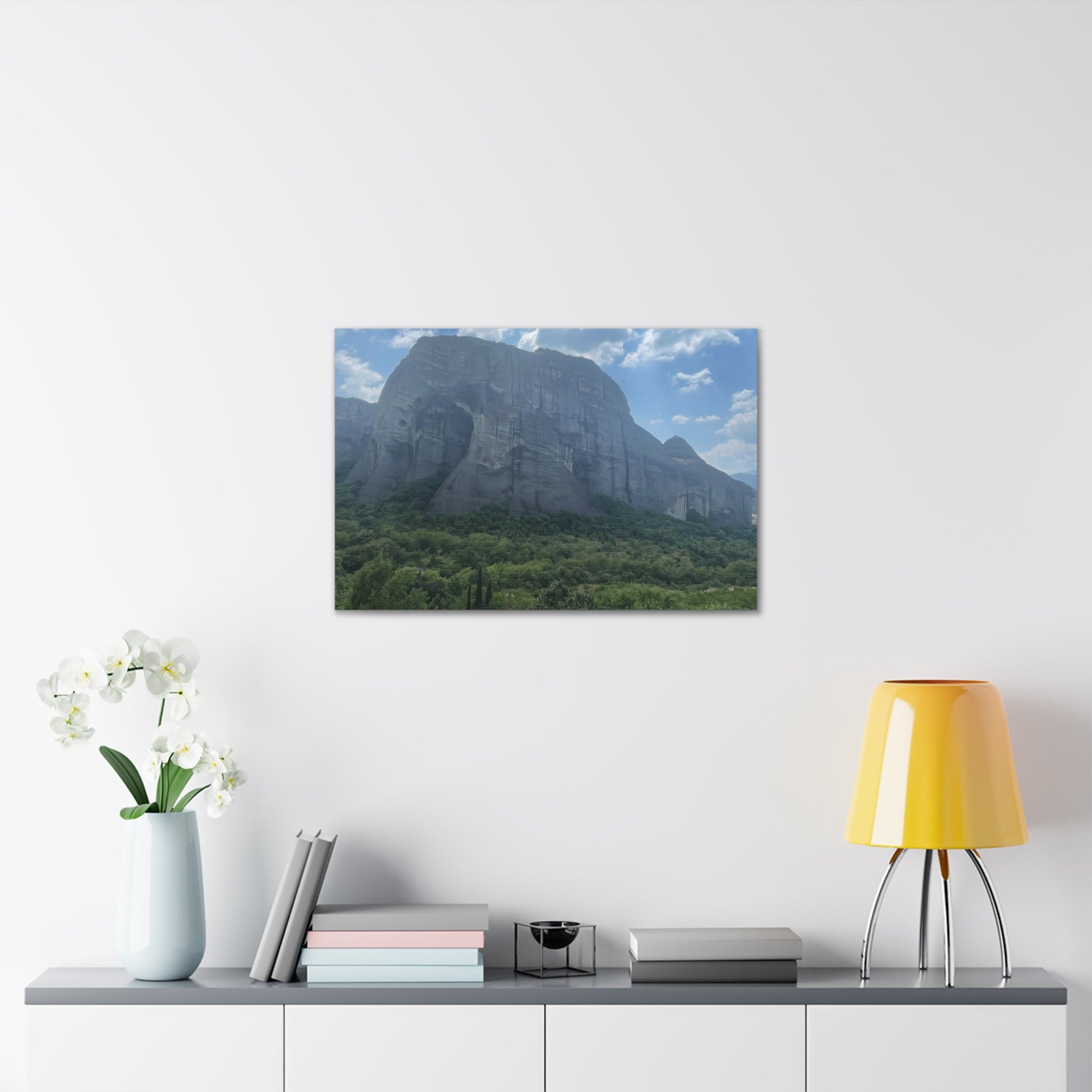 Meteora Greece Canvas Wrap