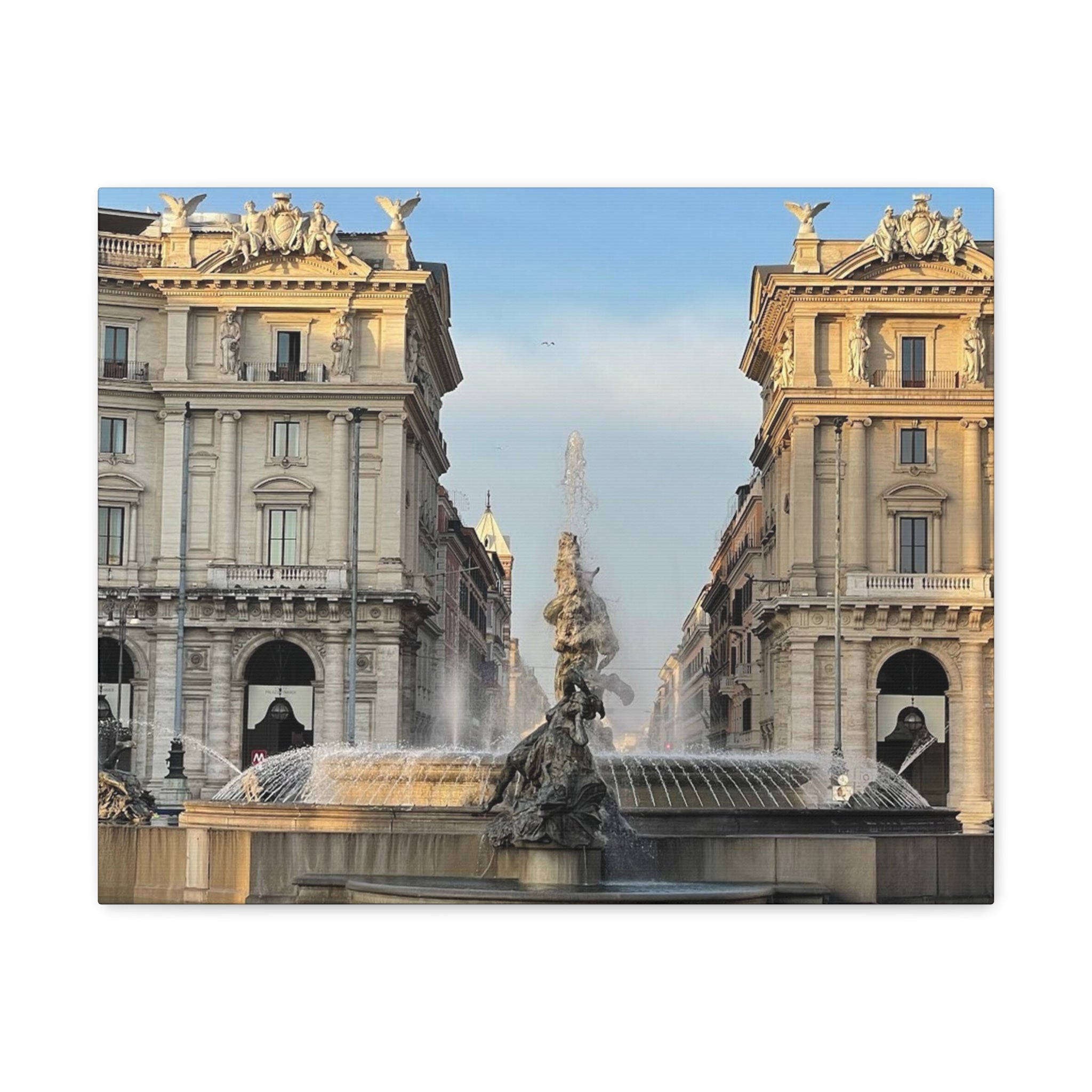 Rome Italy Canvas Wrap