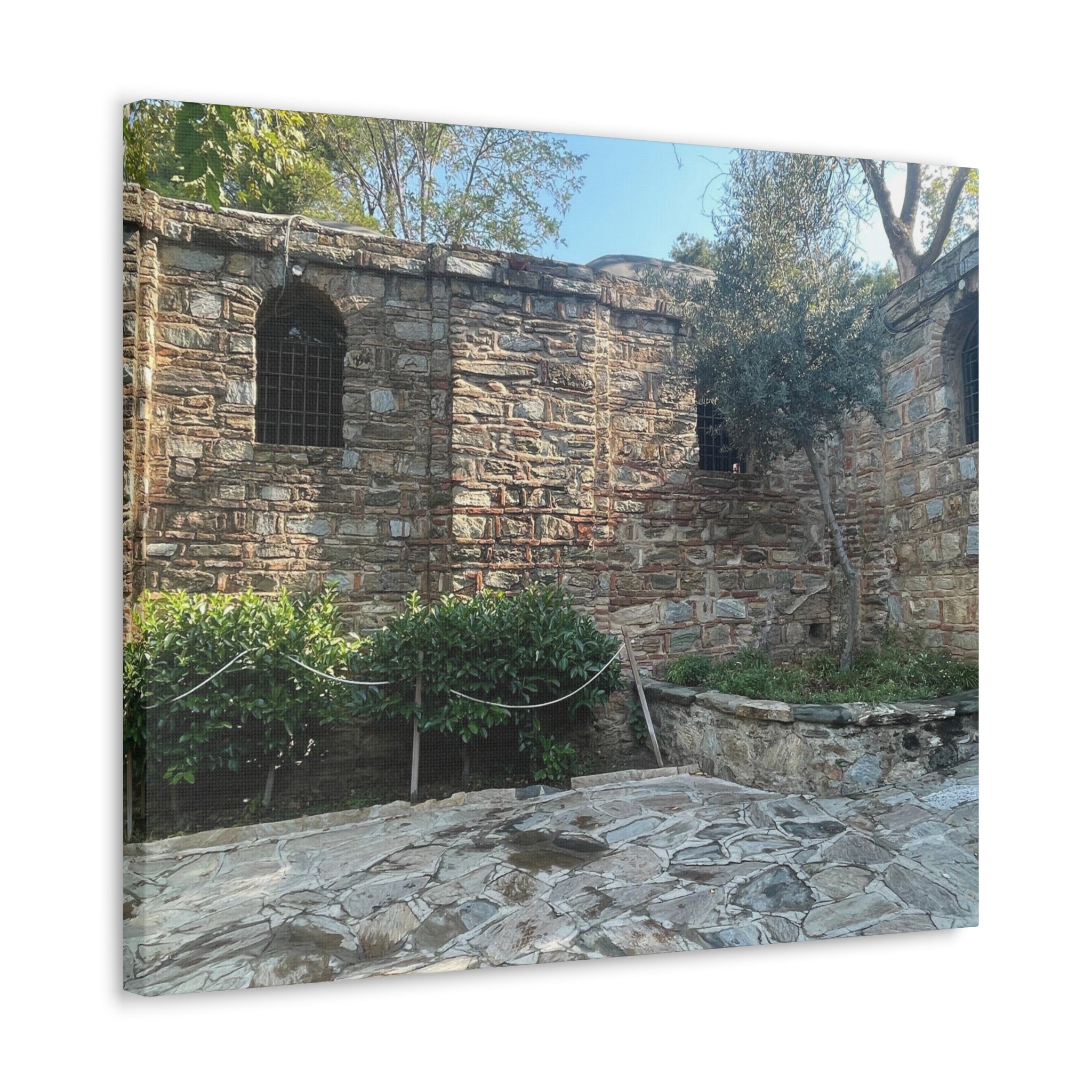 Mary's Home Ephesus Turkey Canvas Wrap