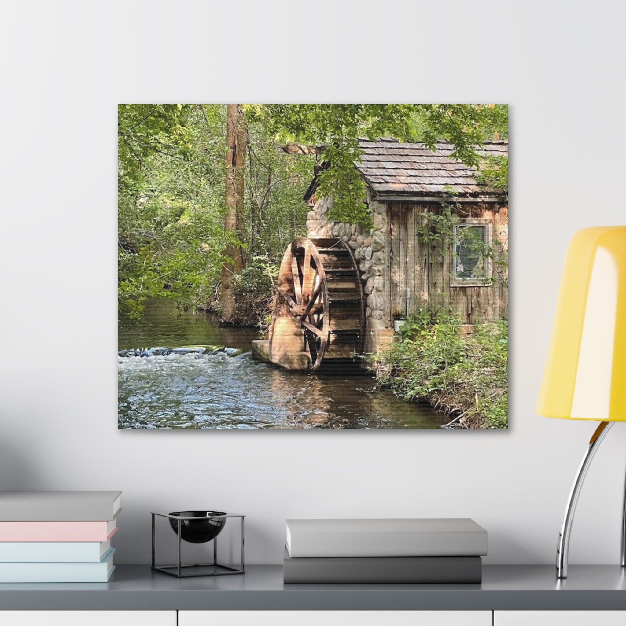 Old Wooden Mill Canvas Wrap