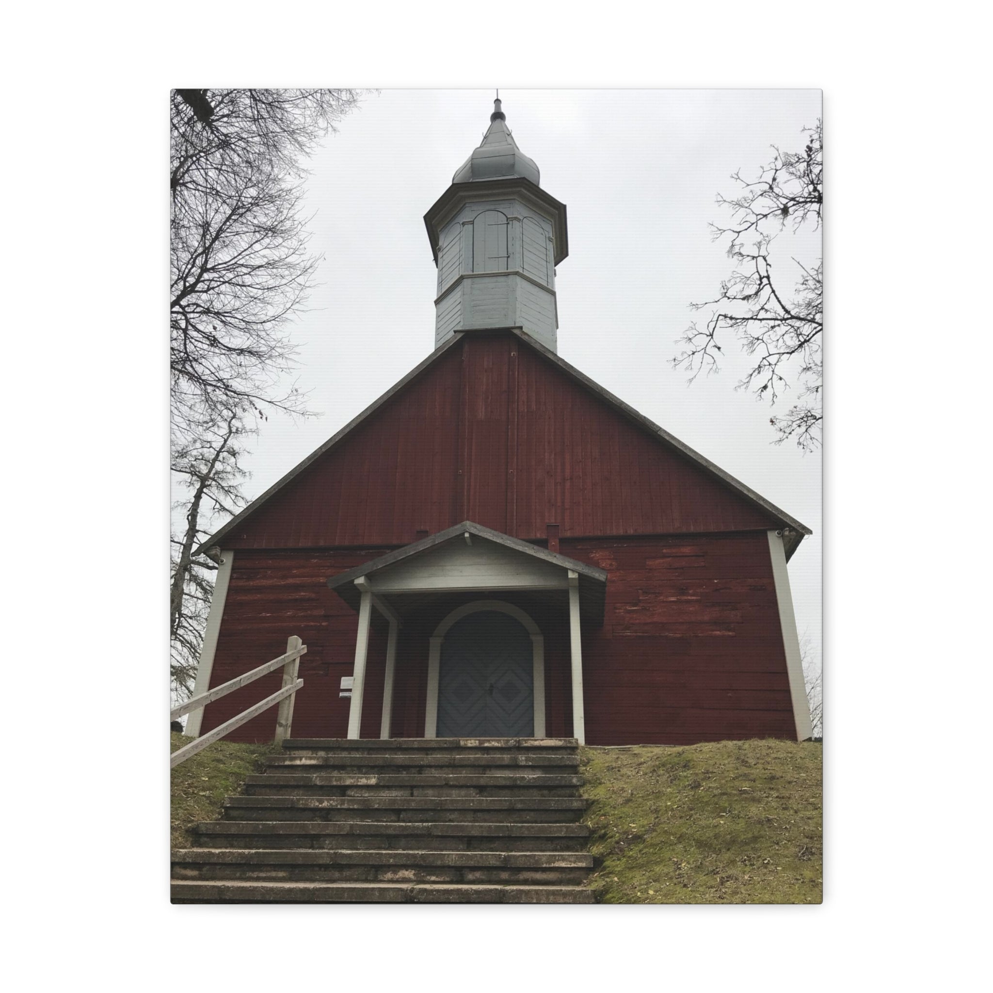 Latvia Church Canvas Wrap