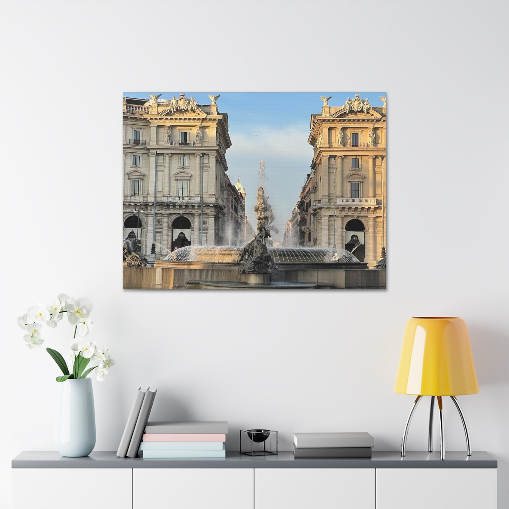 Rome Italy Canvas Wrap