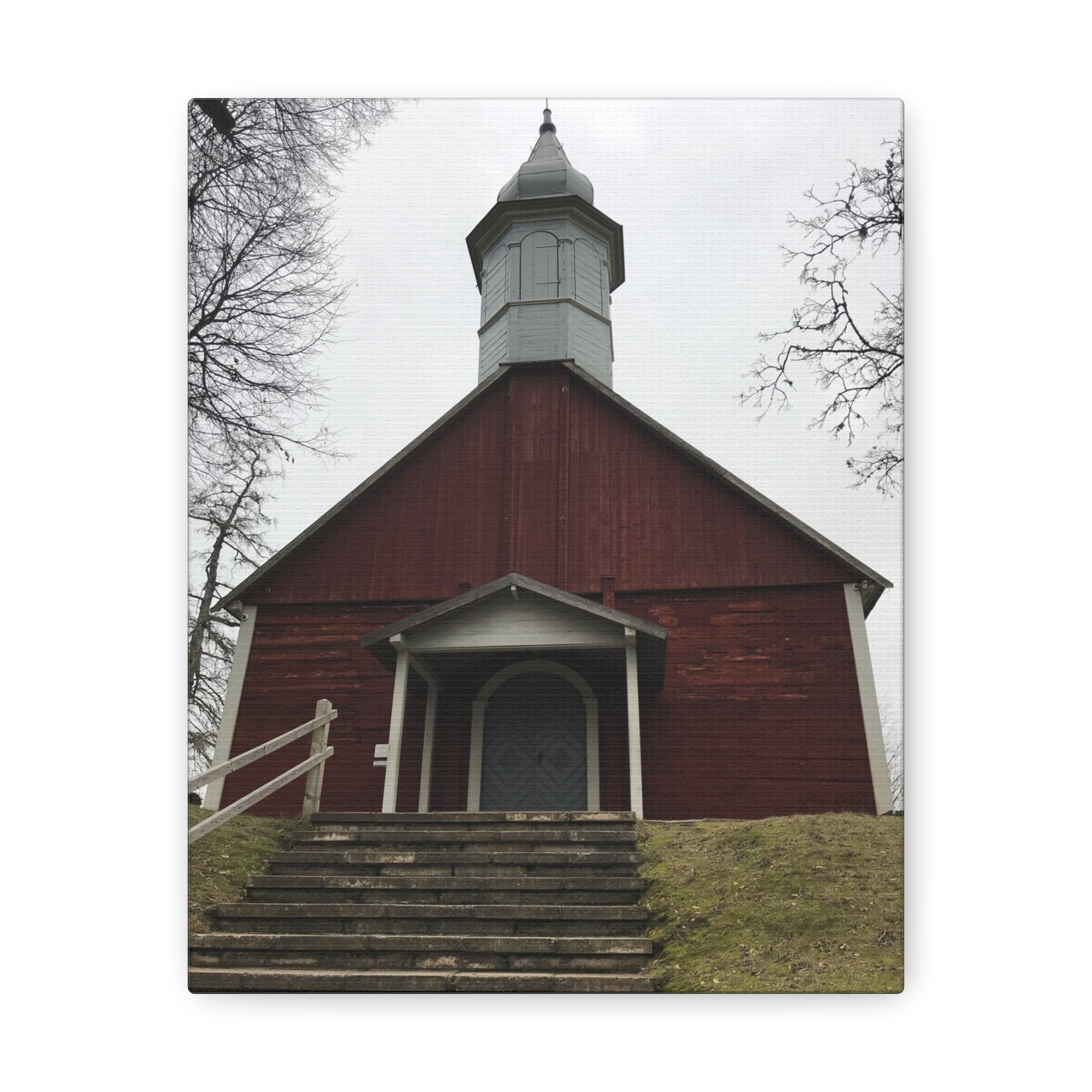 Latvia Church Canvas Wrap