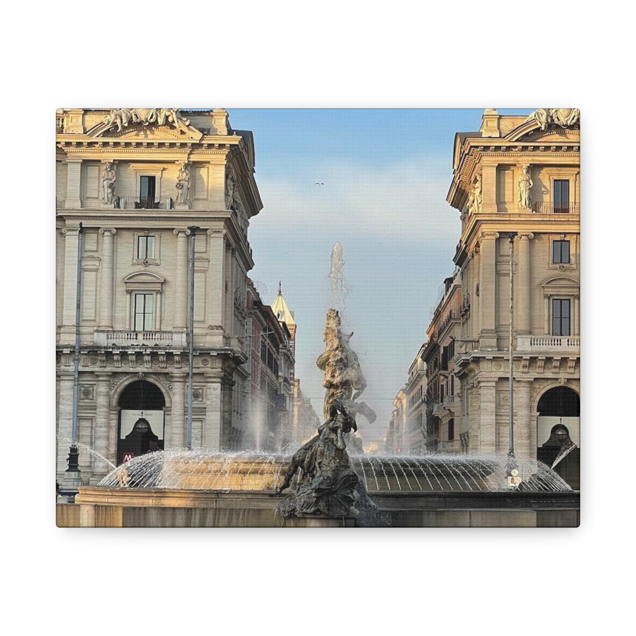 Rome Italy Canvas Wrap