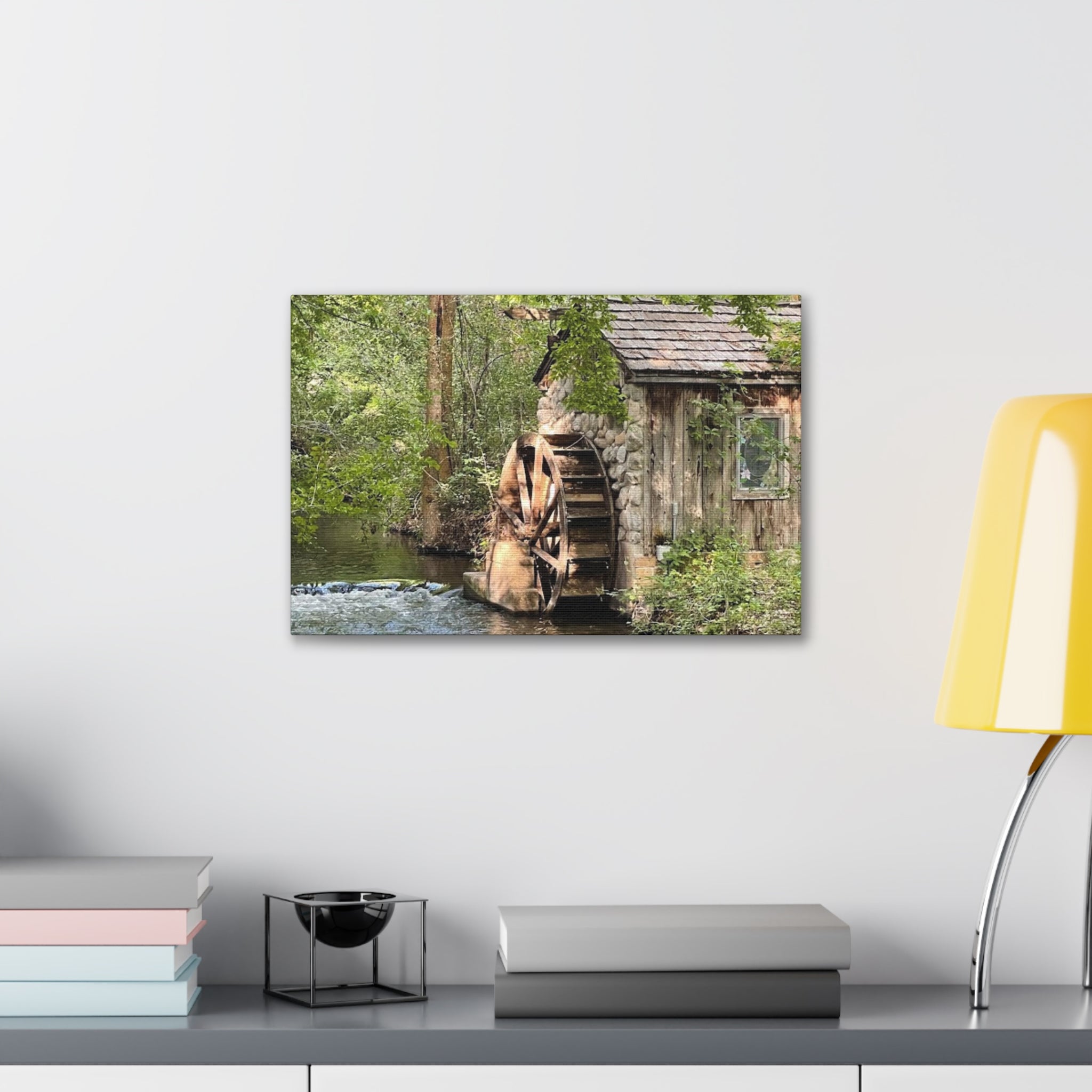 Old Wooden Mill Canvas Wrap