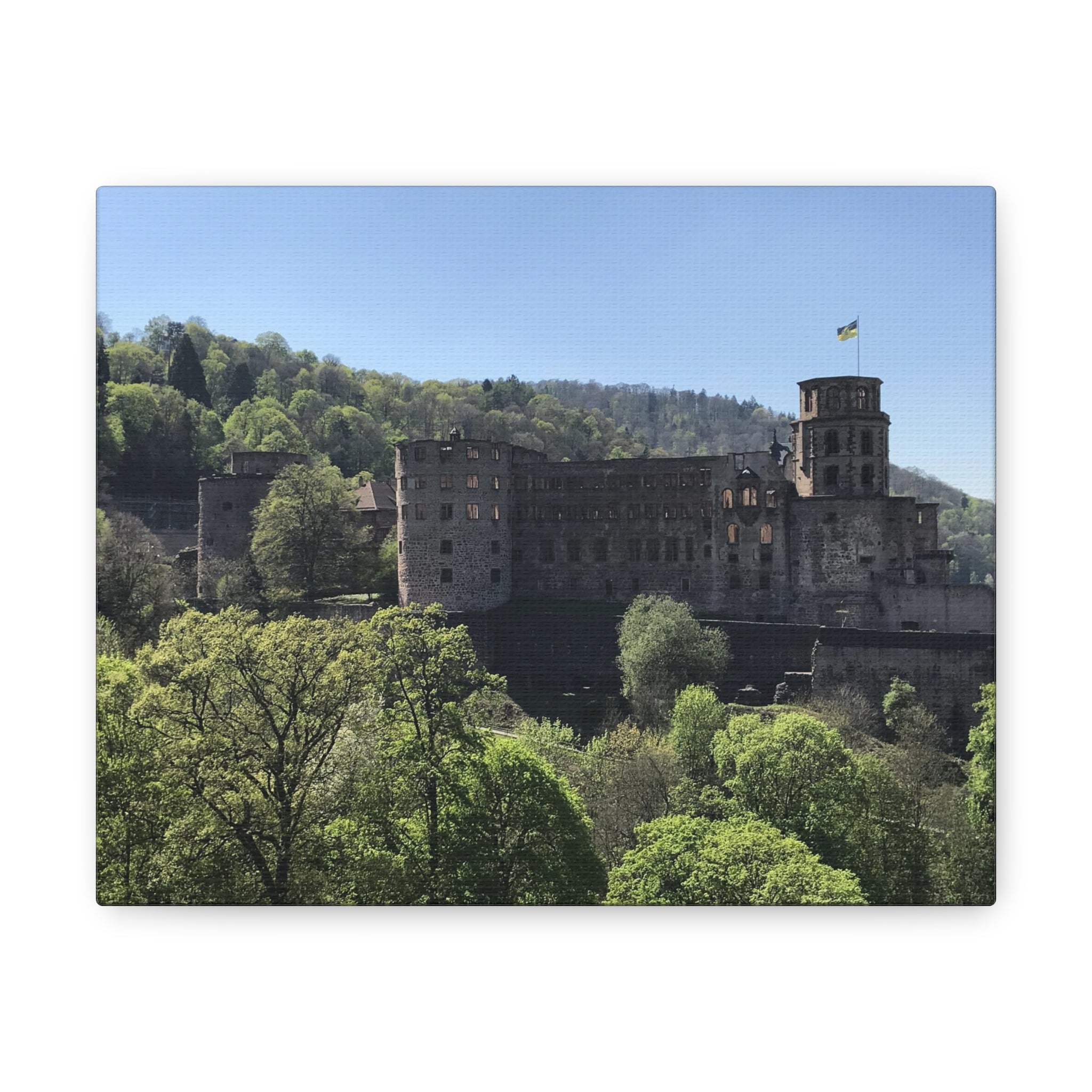 Heidelberg Castle Canvas Wrap