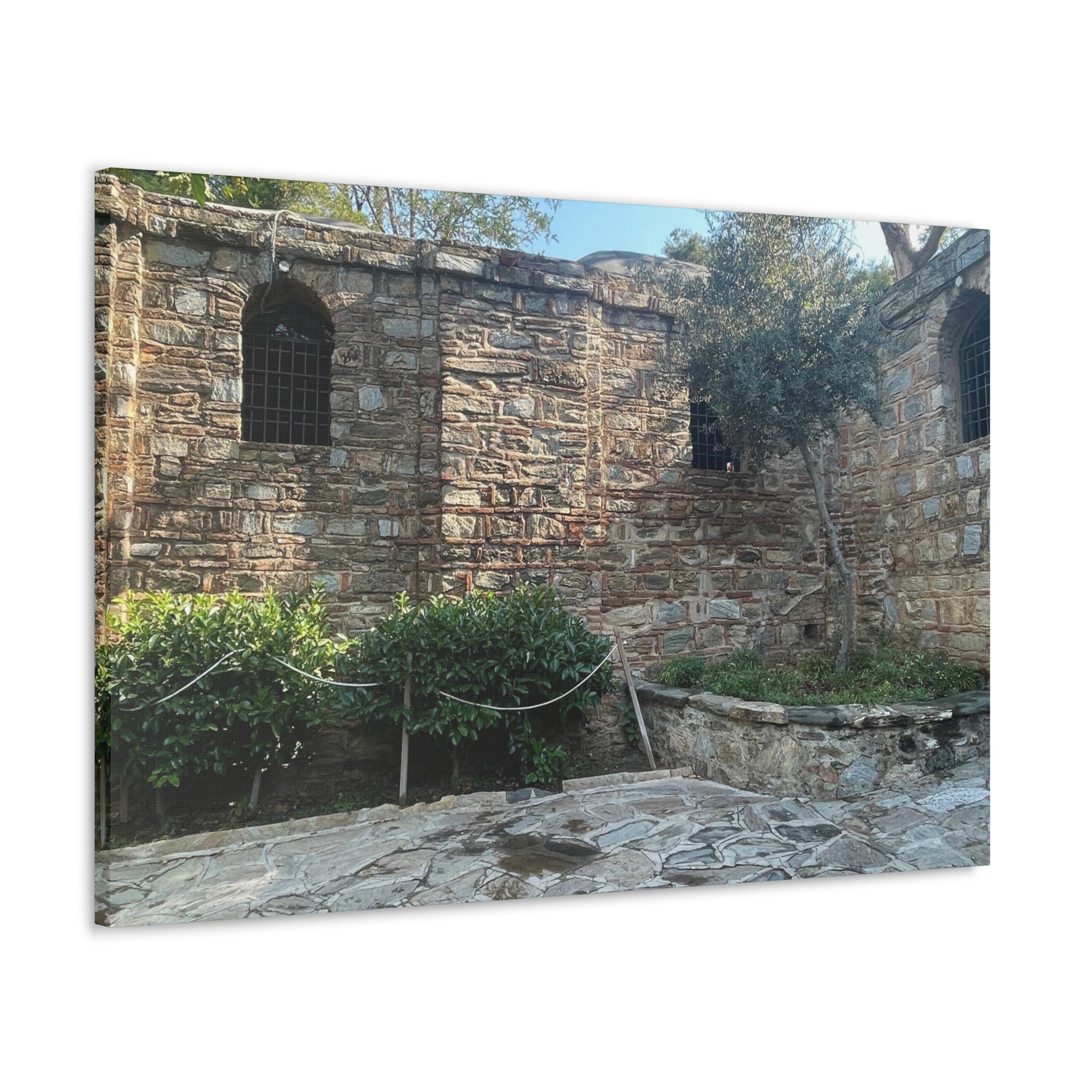 Mary's Home Ephesus Turkey Canvas Wrap