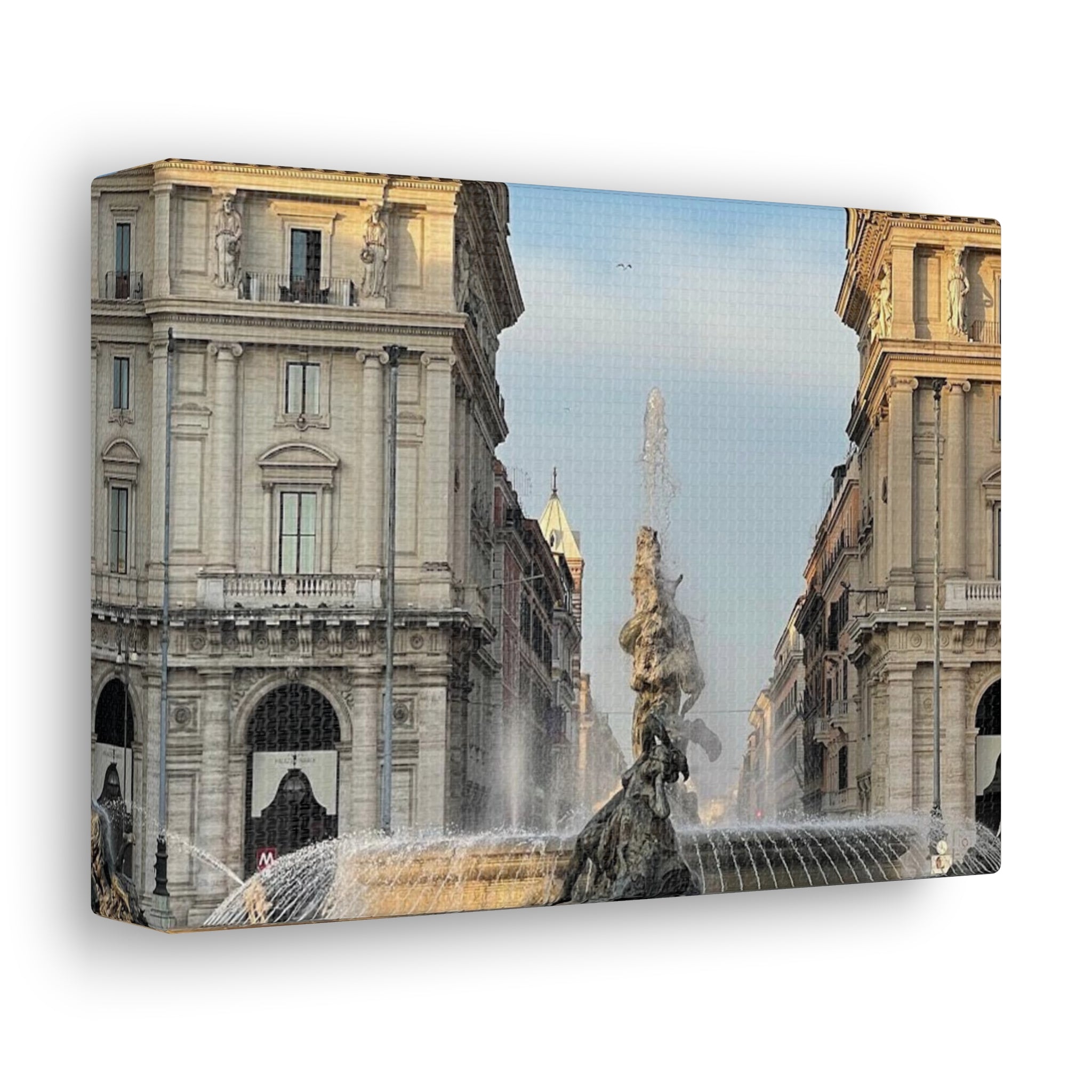 Rome Italy Canvas Wrap