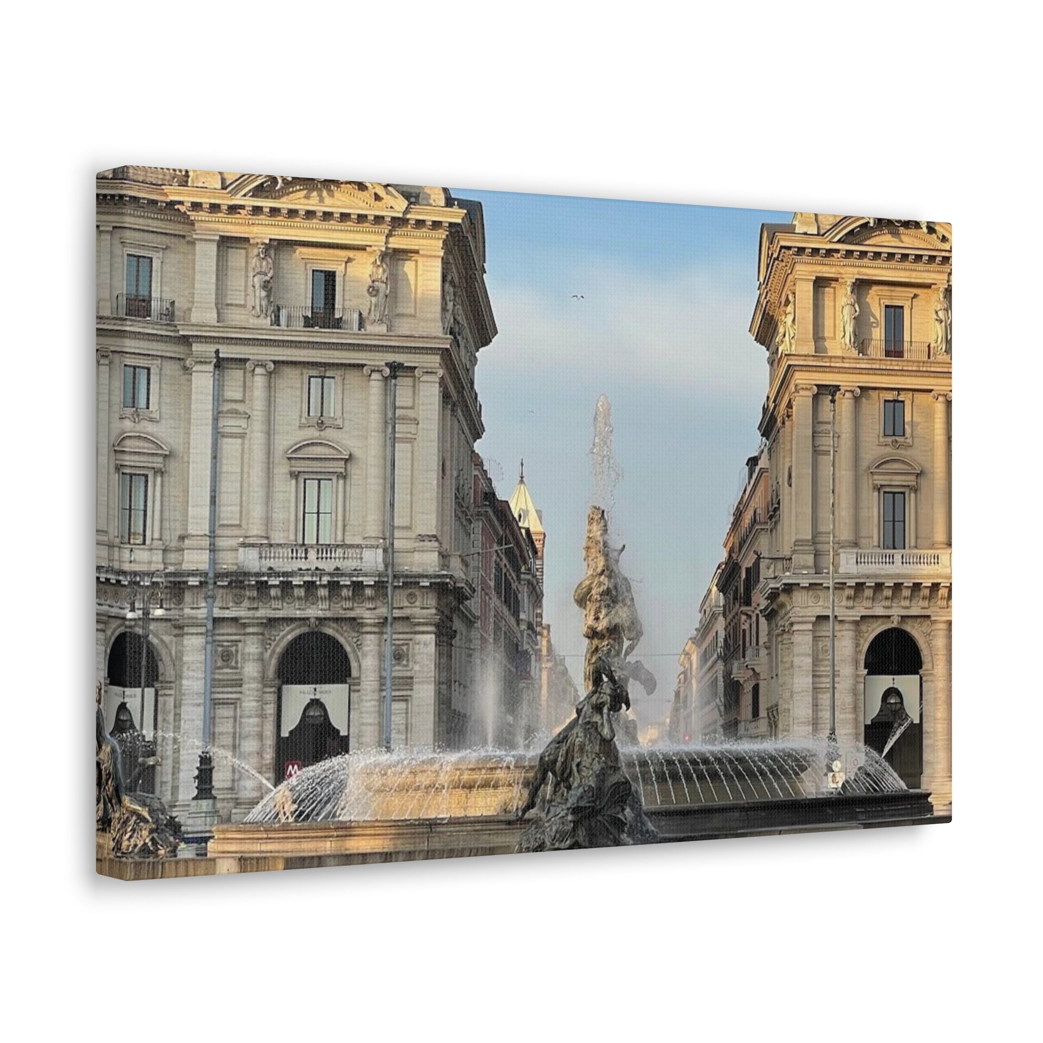 Rome Italy Canvas Wrap