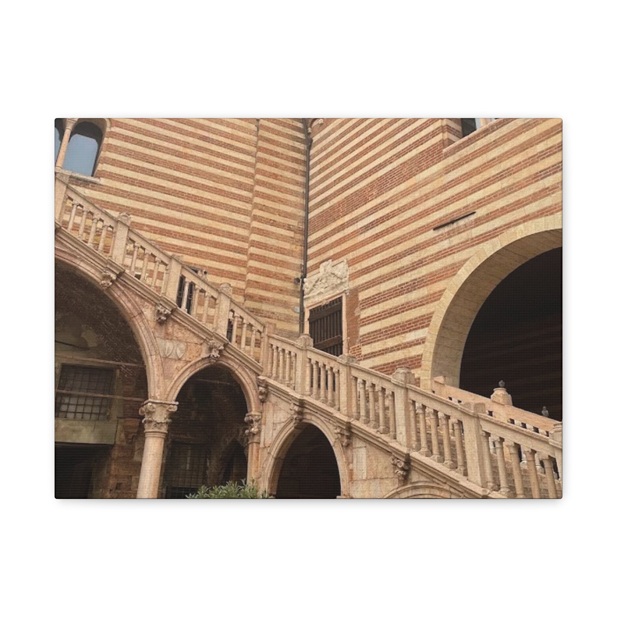 Verona Staircase Canvas Wrap