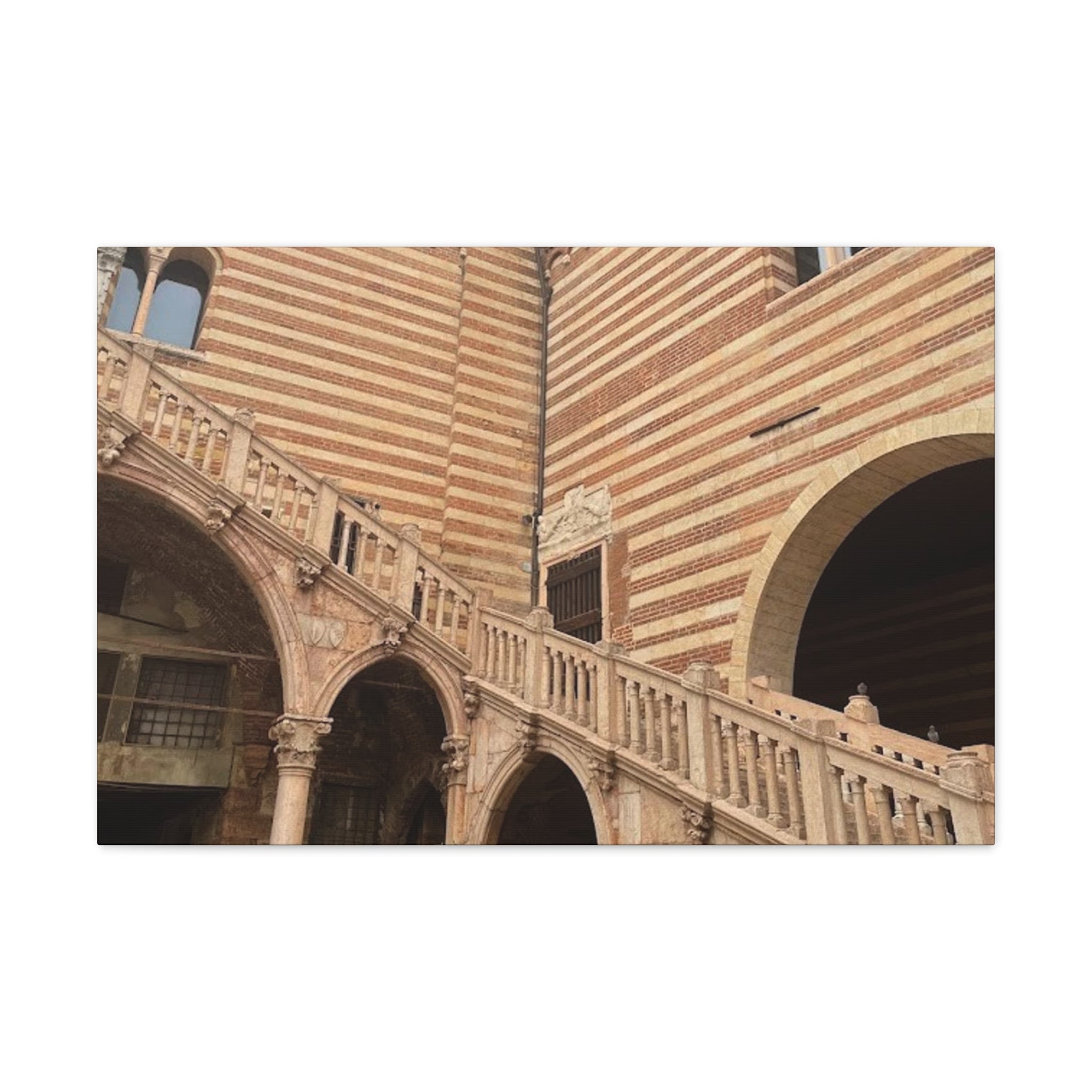 Verona Staircase Canvas Wrap