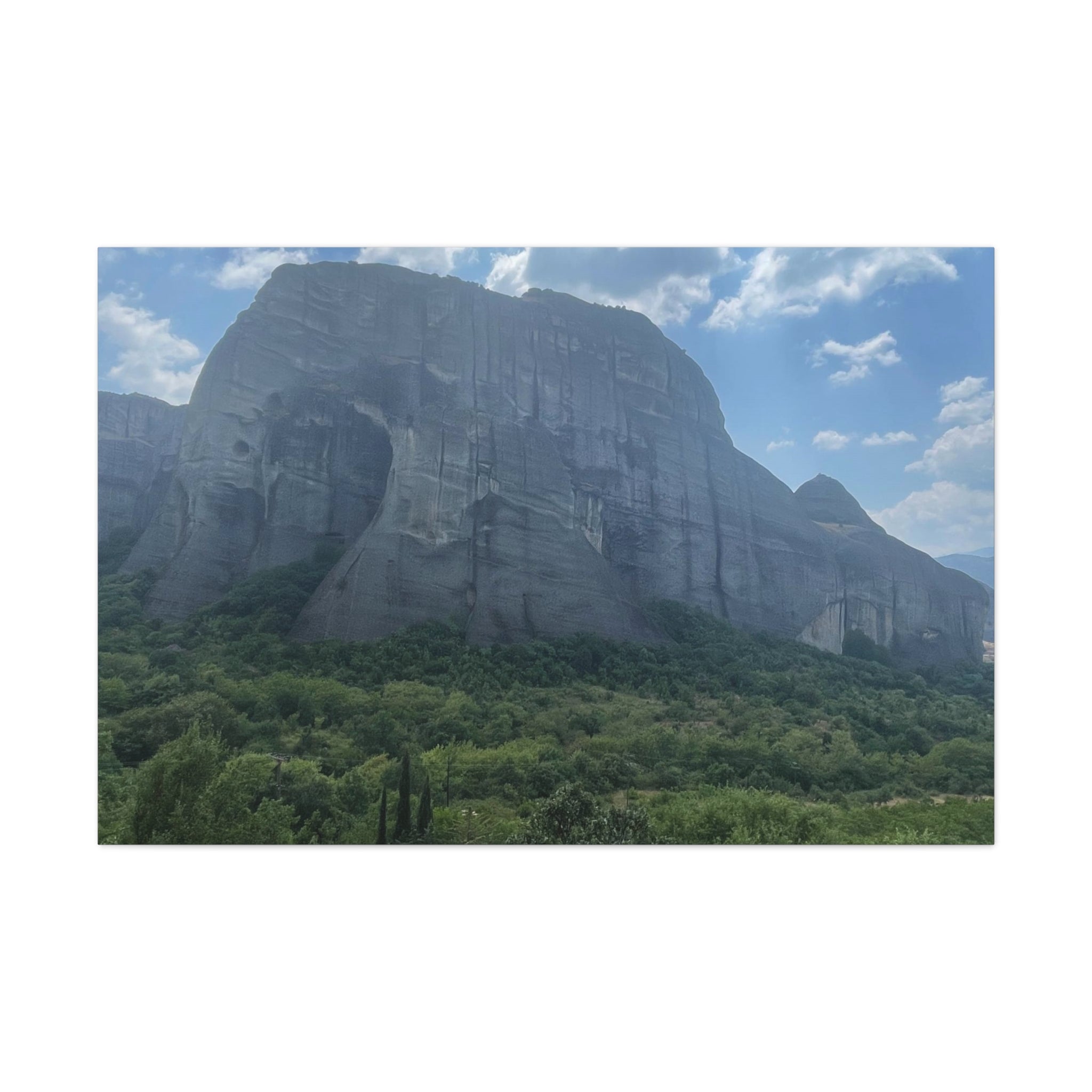 Meteora Greece Canvas Wrap