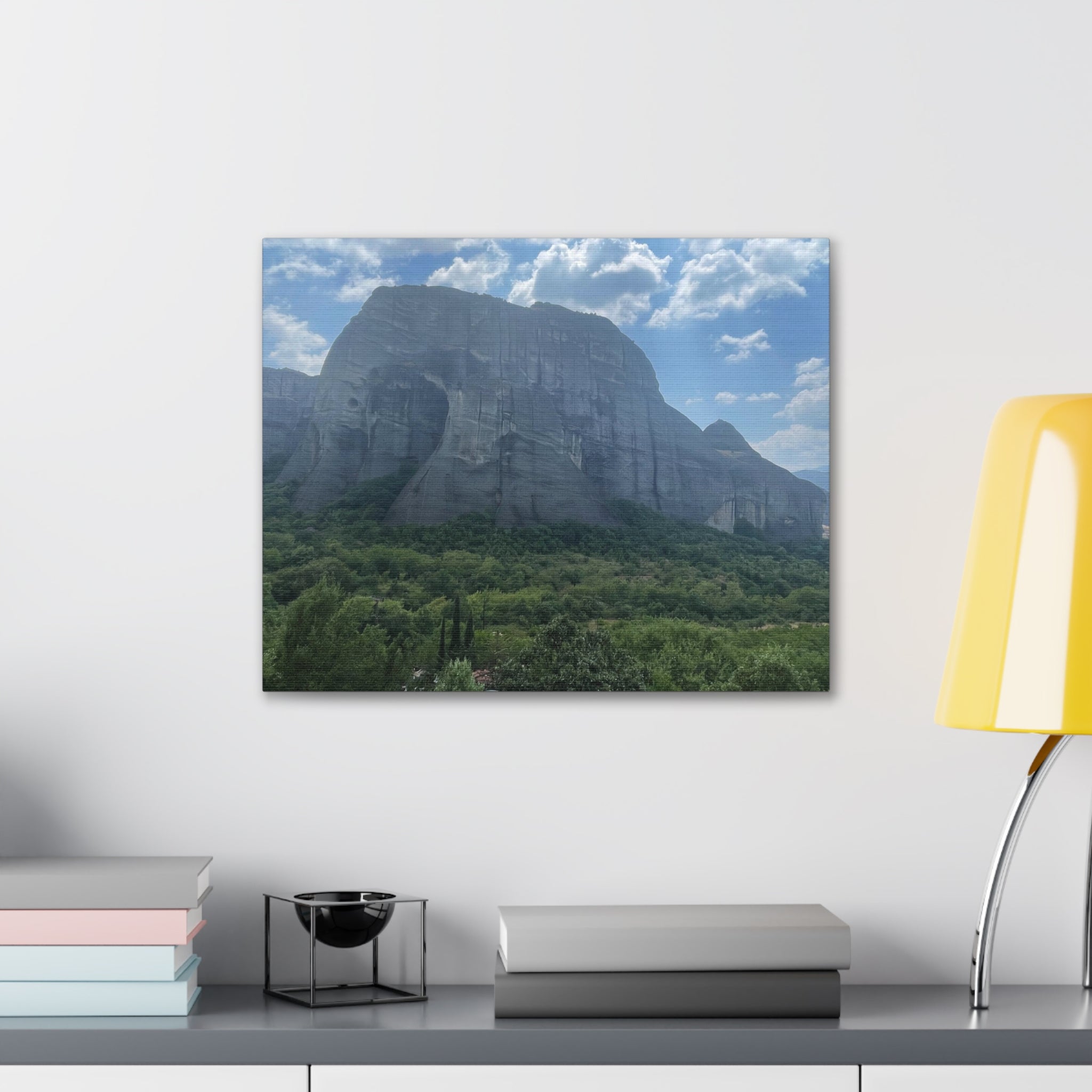 Meteora Greece Canvas Wrap