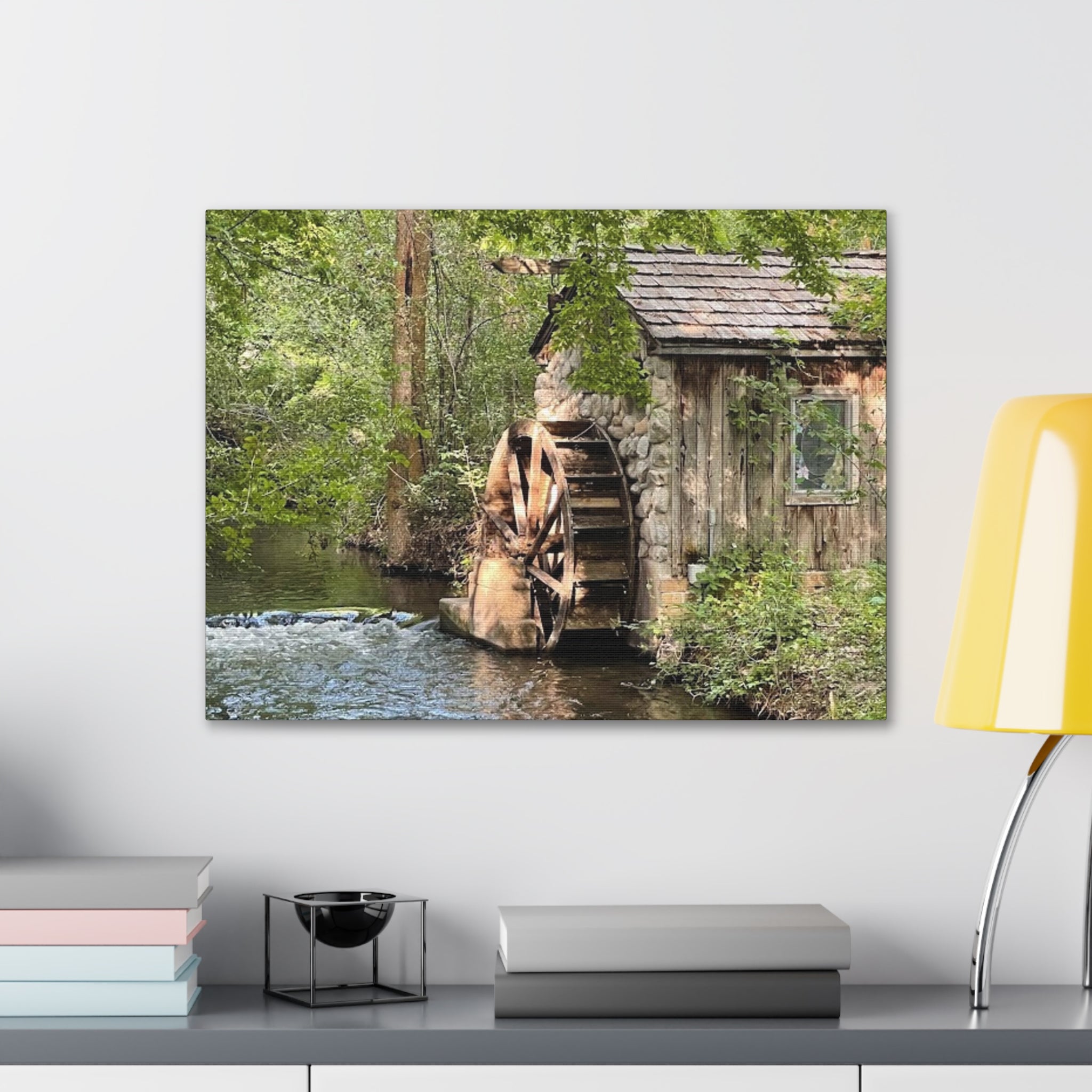 Old Wooden Mill Canvas Wrap