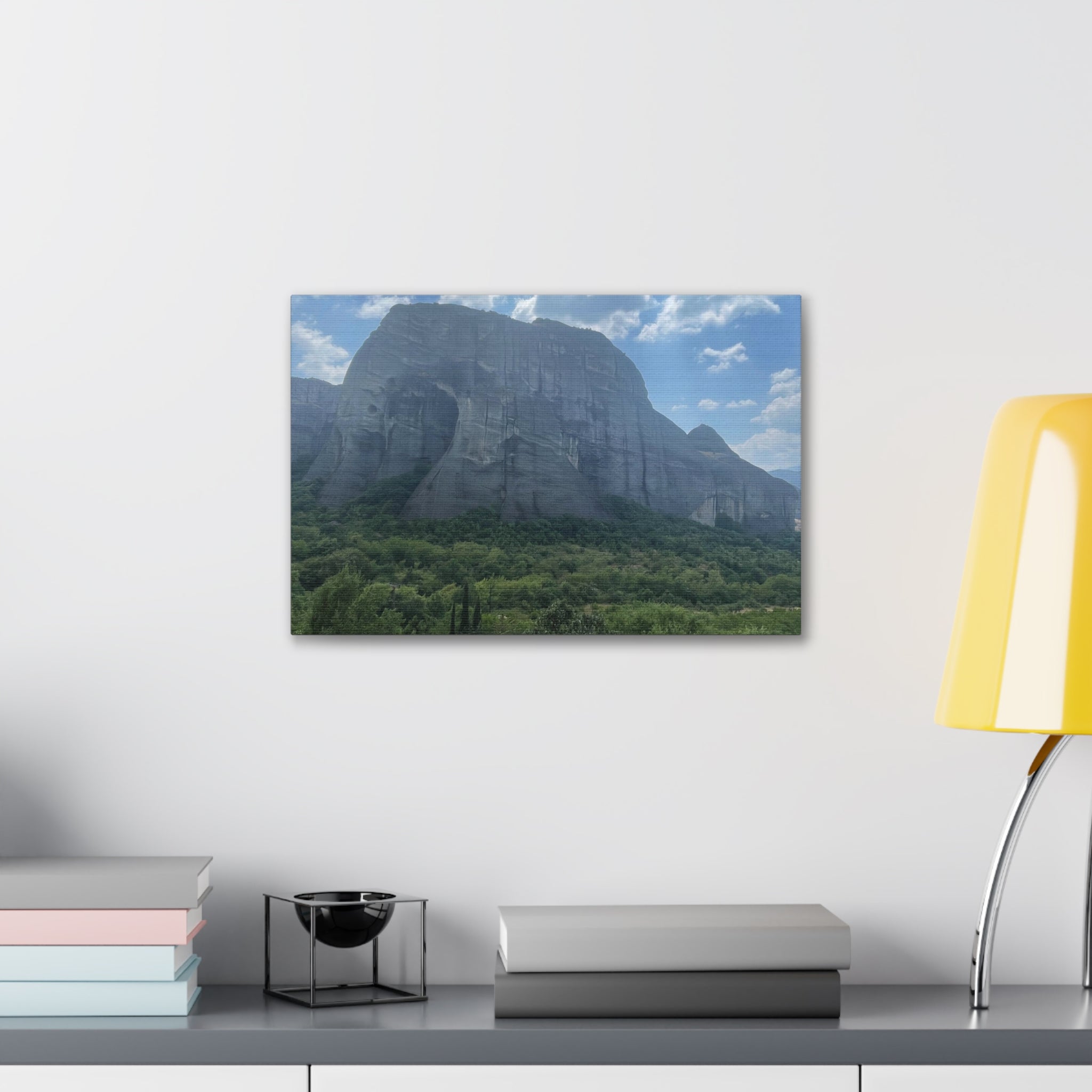 Meteora Greece Canvas Wrap