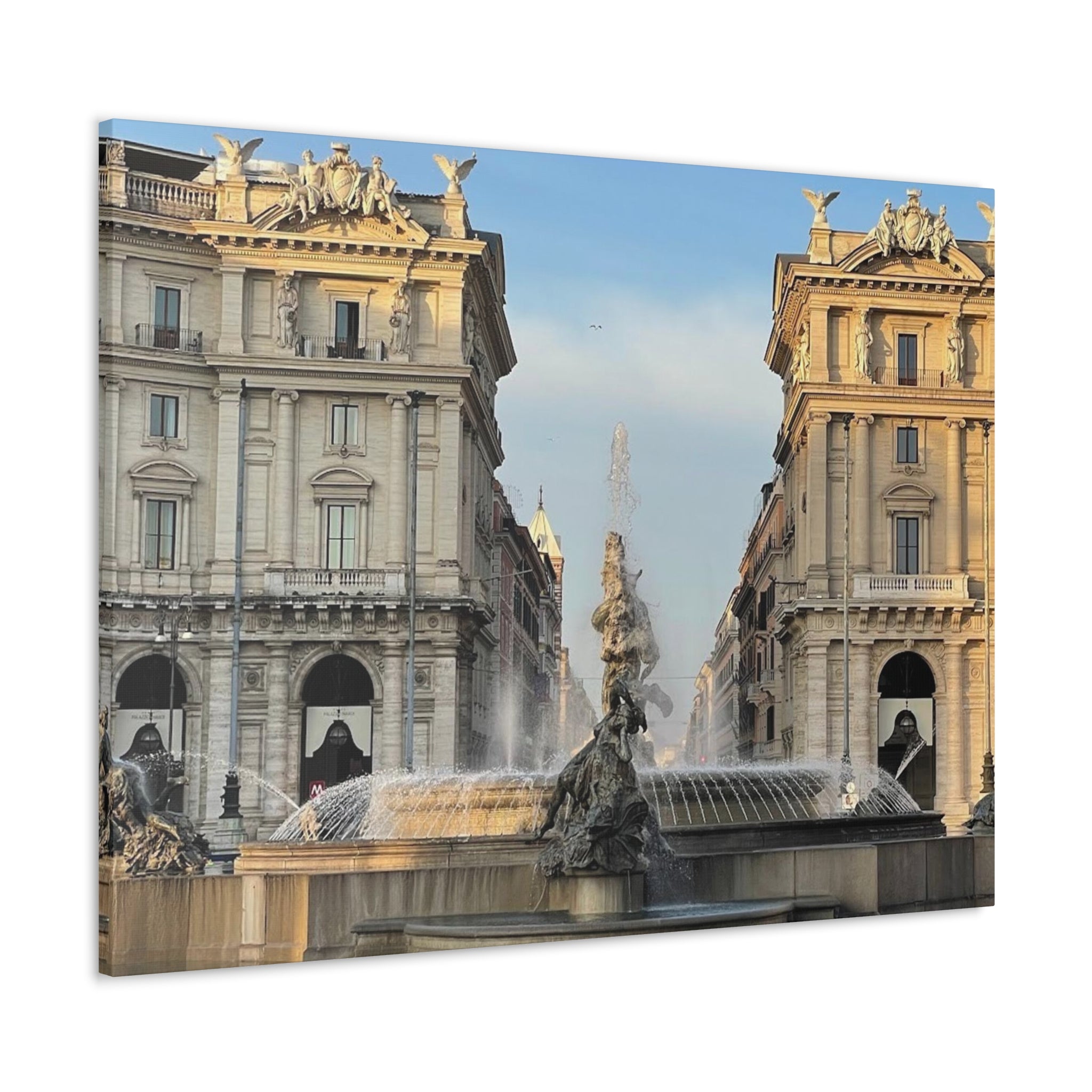 Rome Italy Canvas Wrap