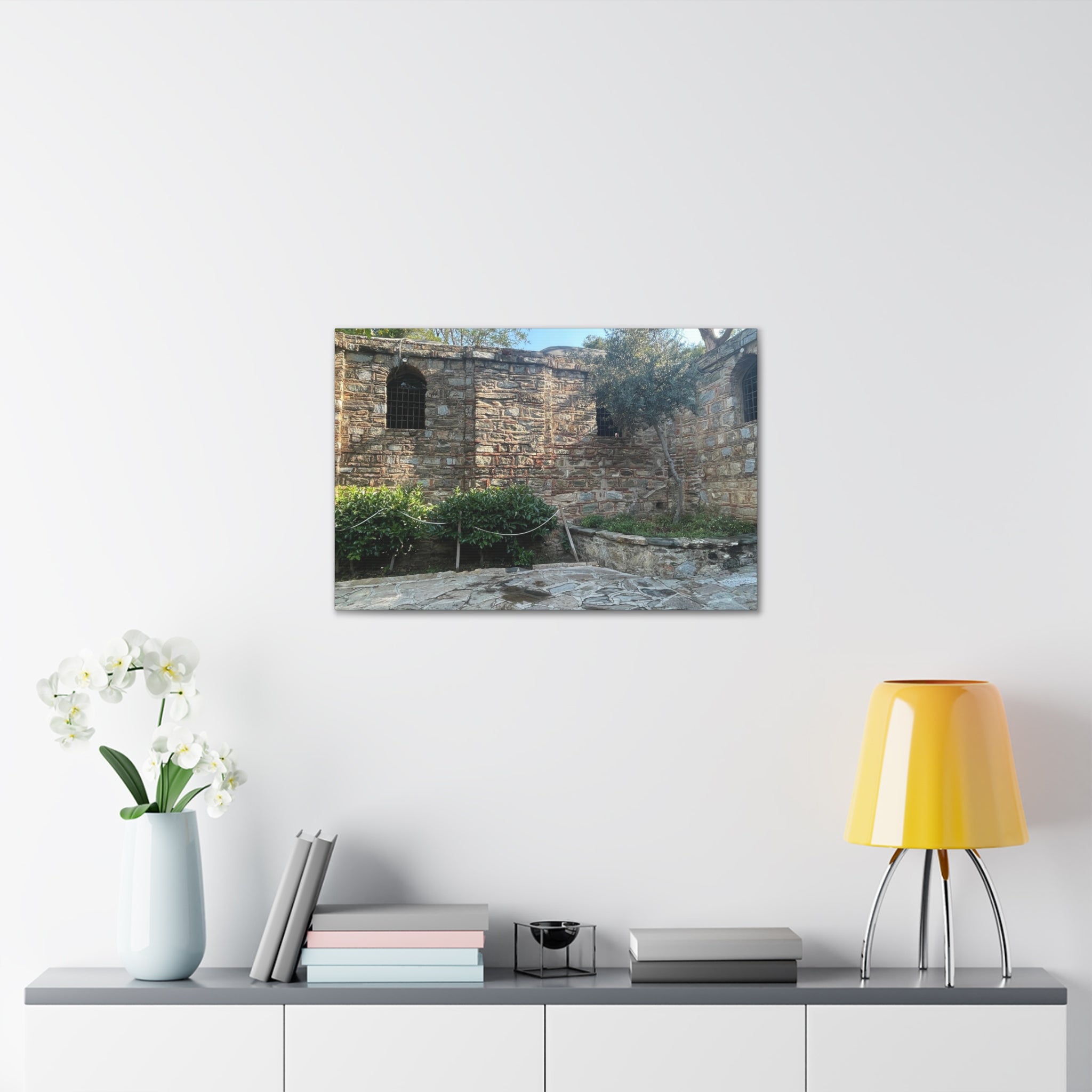 Mary's Home Ephesus Turkey Canvas Wrap