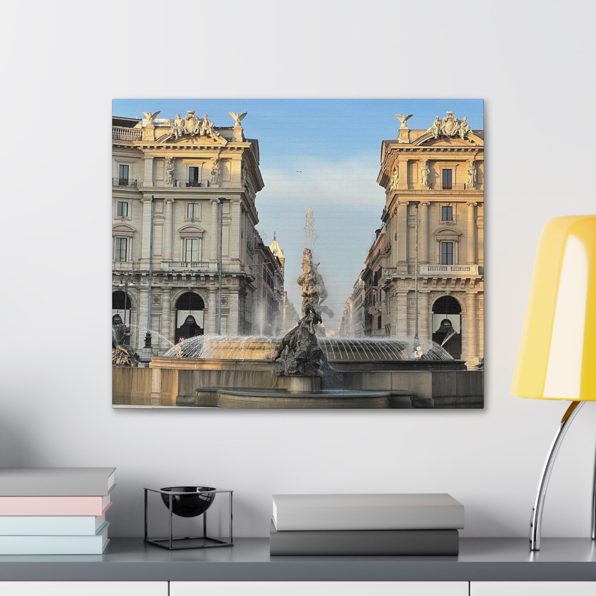 Rome Italy Canvas Wrap