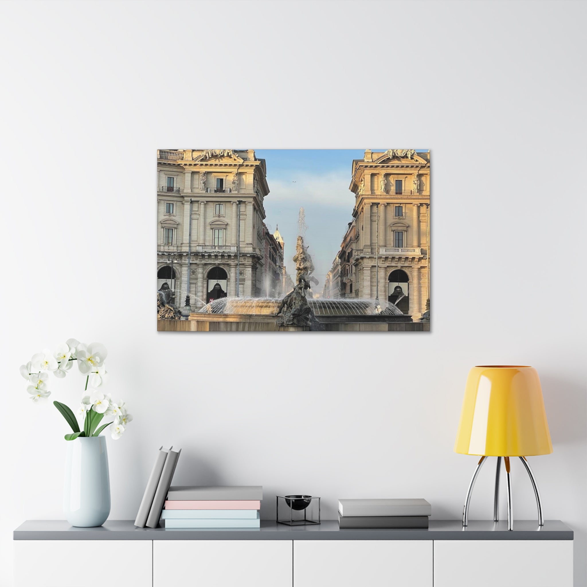 Rome Italy Canvas Wrap